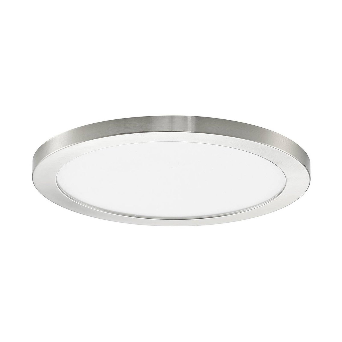 Plafonnier en aluminium moderneLED, Aureka argent, PRIOS