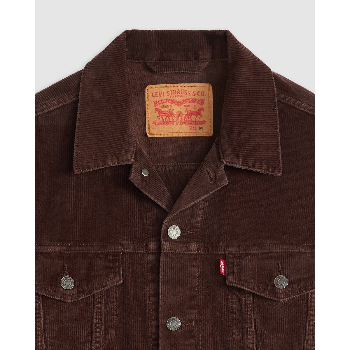 Unisex-Jeansjacke Trucker black coffee, LEVI'S