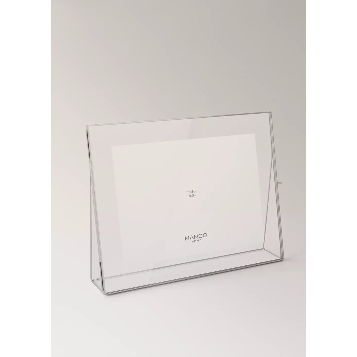 Cadre photo en verre, petit format argent, MANGO HOME