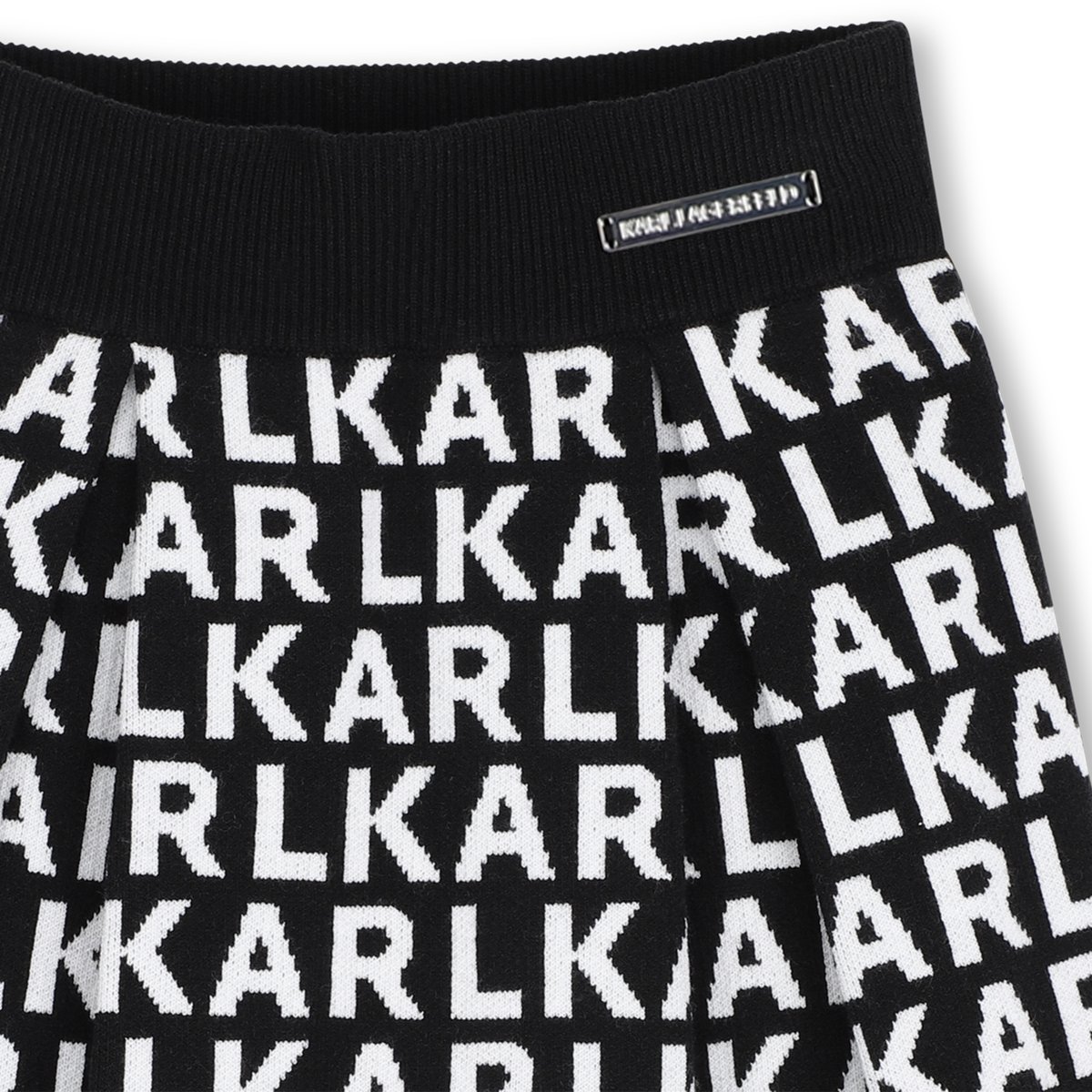 Jupe courte noir blanc, KARL LAGERFELD KIDS