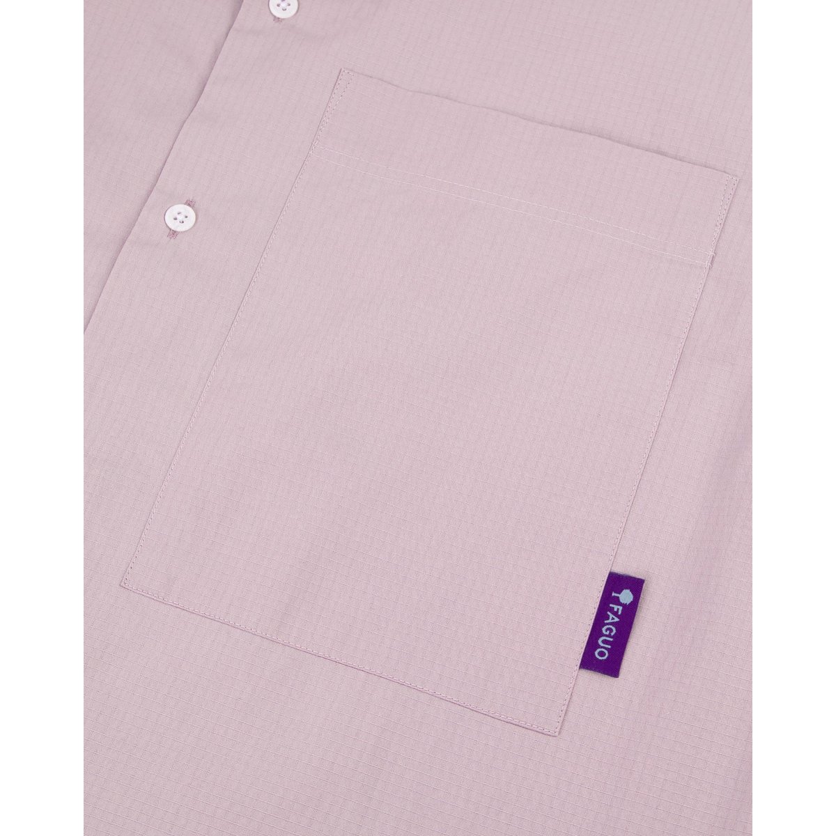 Chemise MILLOT rose grisé, FAGUO