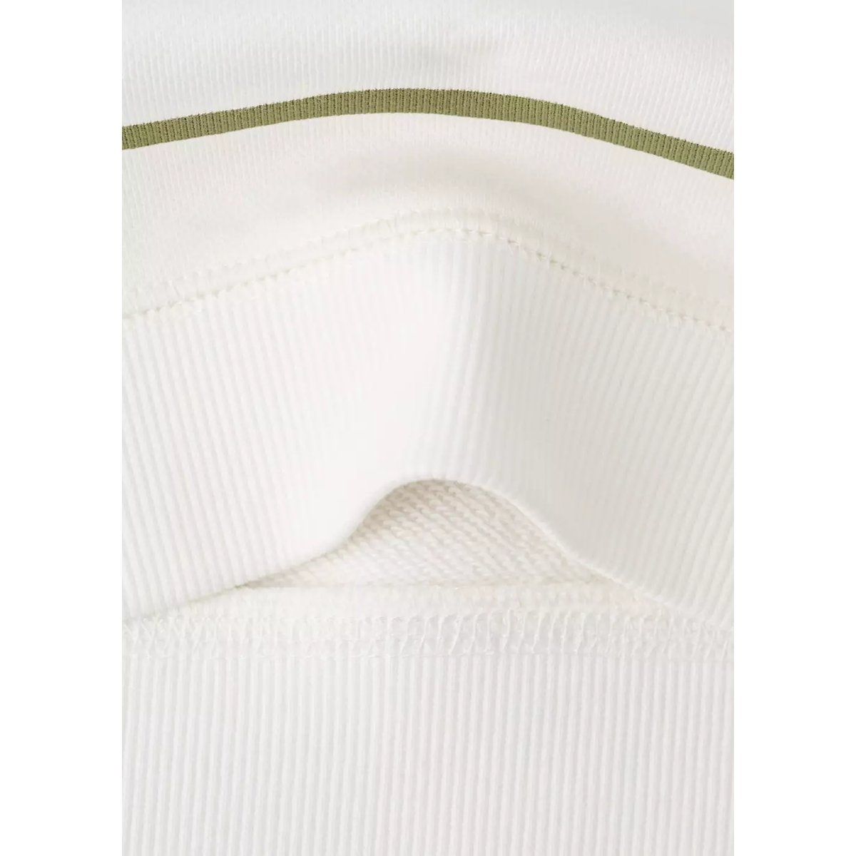 Sweat-shirt coton rayures kaki, MANGO BABY