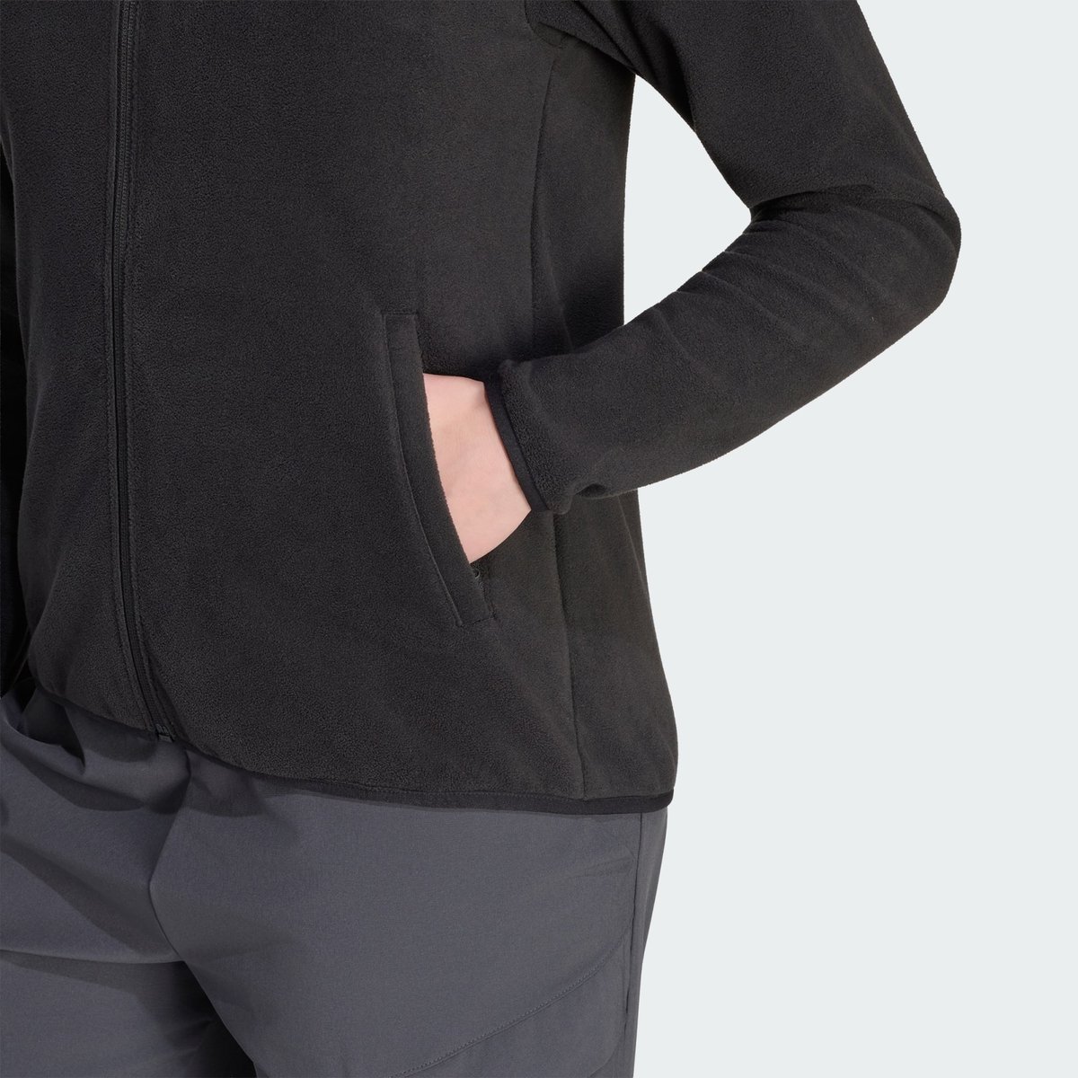 Veste Molleton Zip Intégral Terrex Multi Essentials Veste Molleton Zip Intégral Terrex Multi Essentials black, adidas Performance