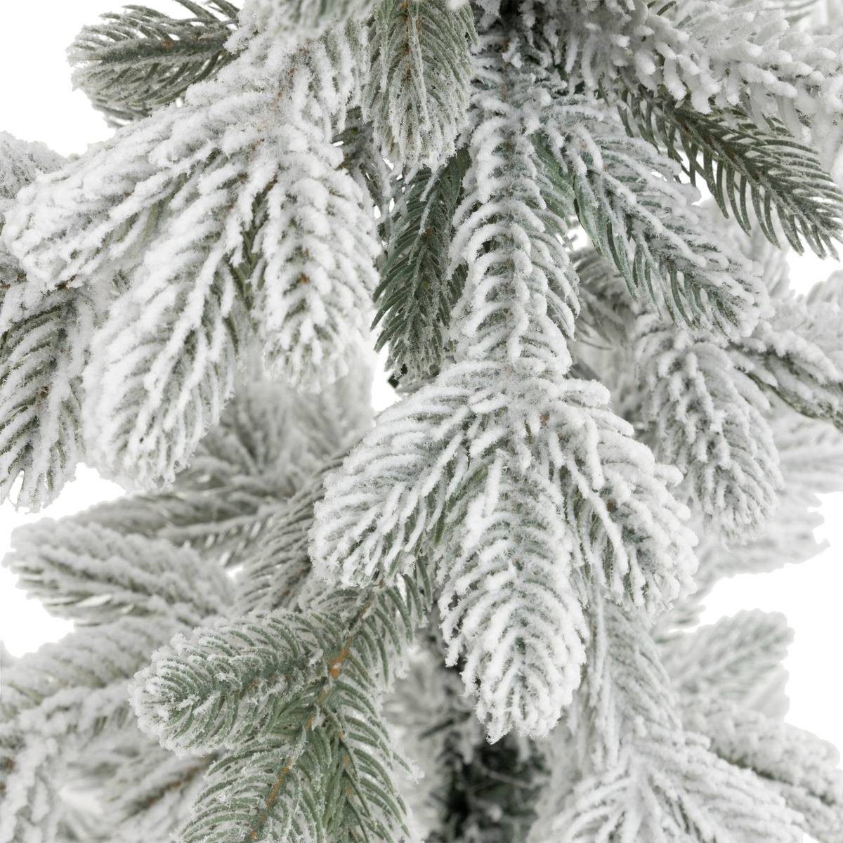 Sapin de table Mizza jute H90 cm blanc, ATMOSPHERA