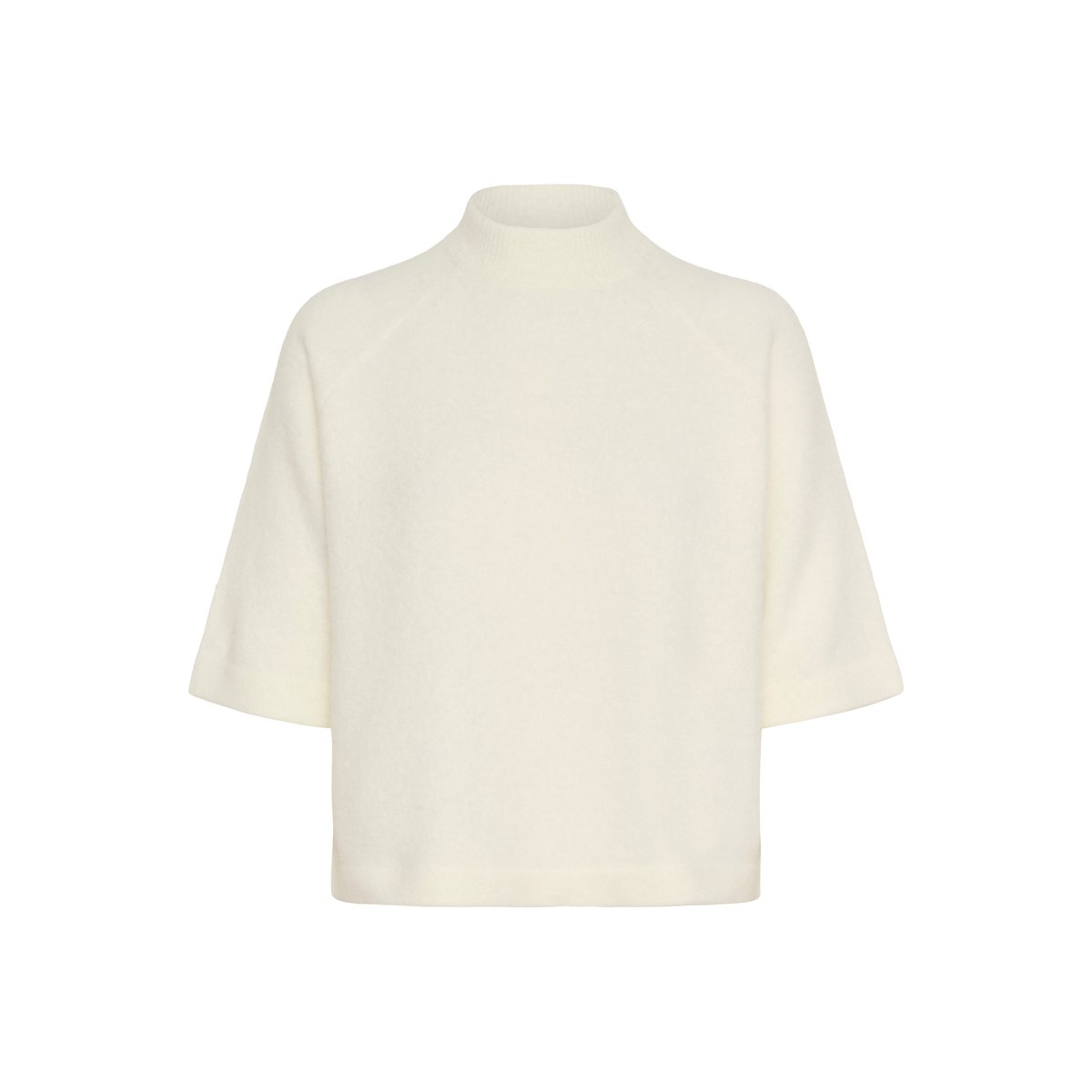 Pullover tricoté blanc chalk cc., KAFFE