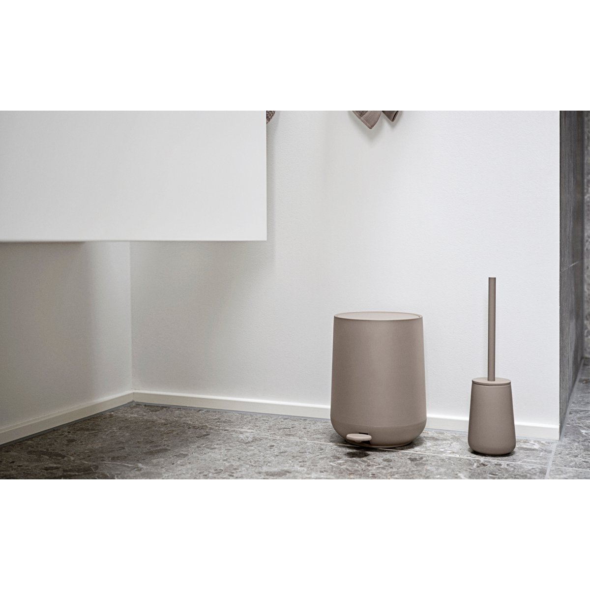Poubelle à pédale 5L NOVA taupe, ZONE DENMARK