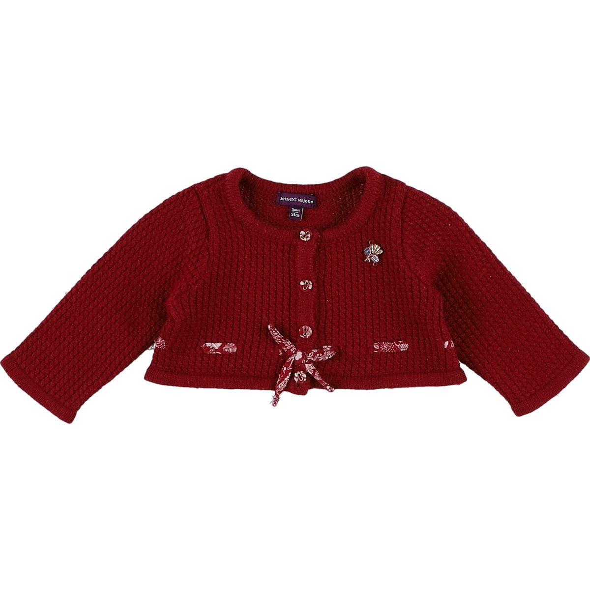 Gilet x - Très bon état bordeau, SERGENT MAJOR