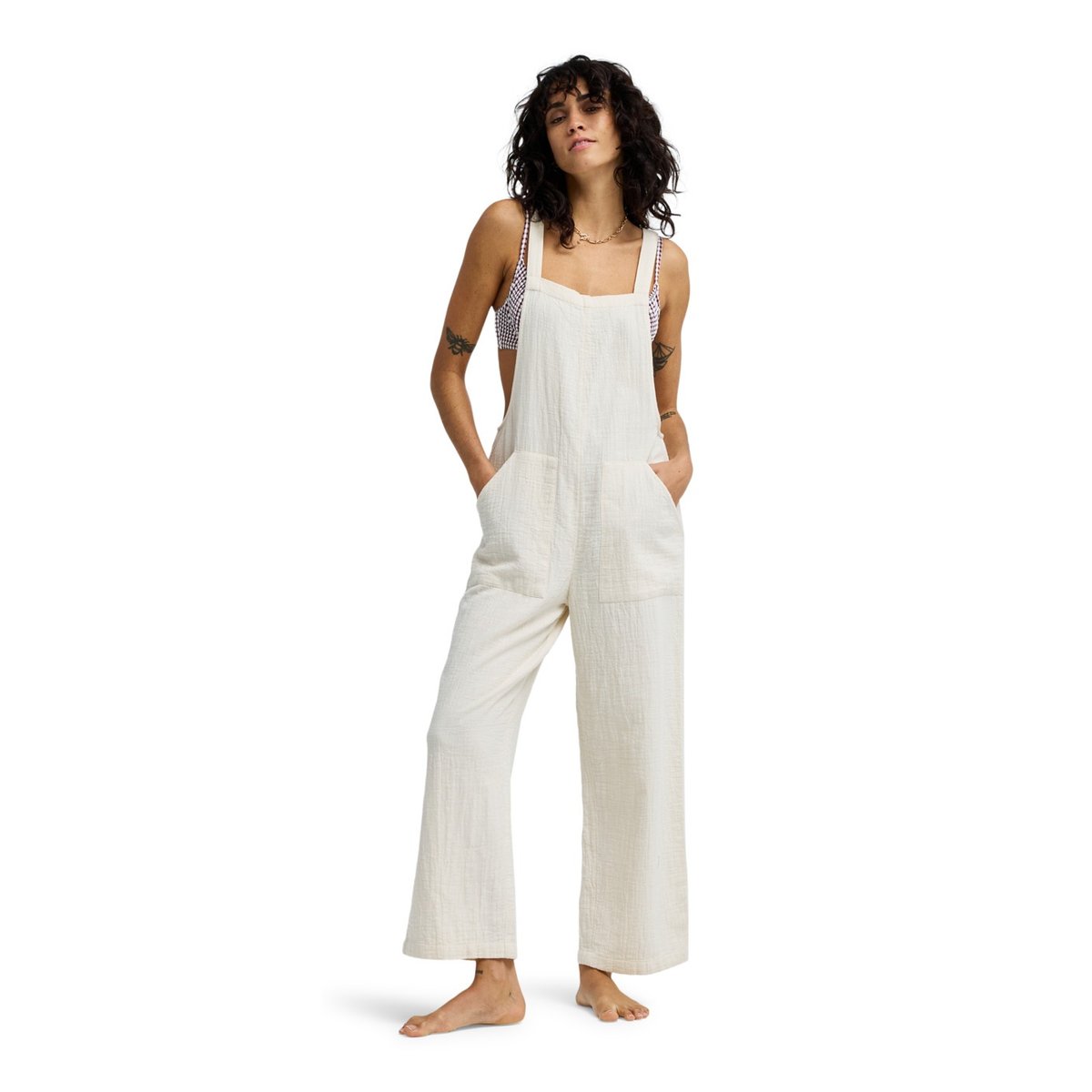 Barboteuse PACIFIC TIME blanc white cap, BILLABONG