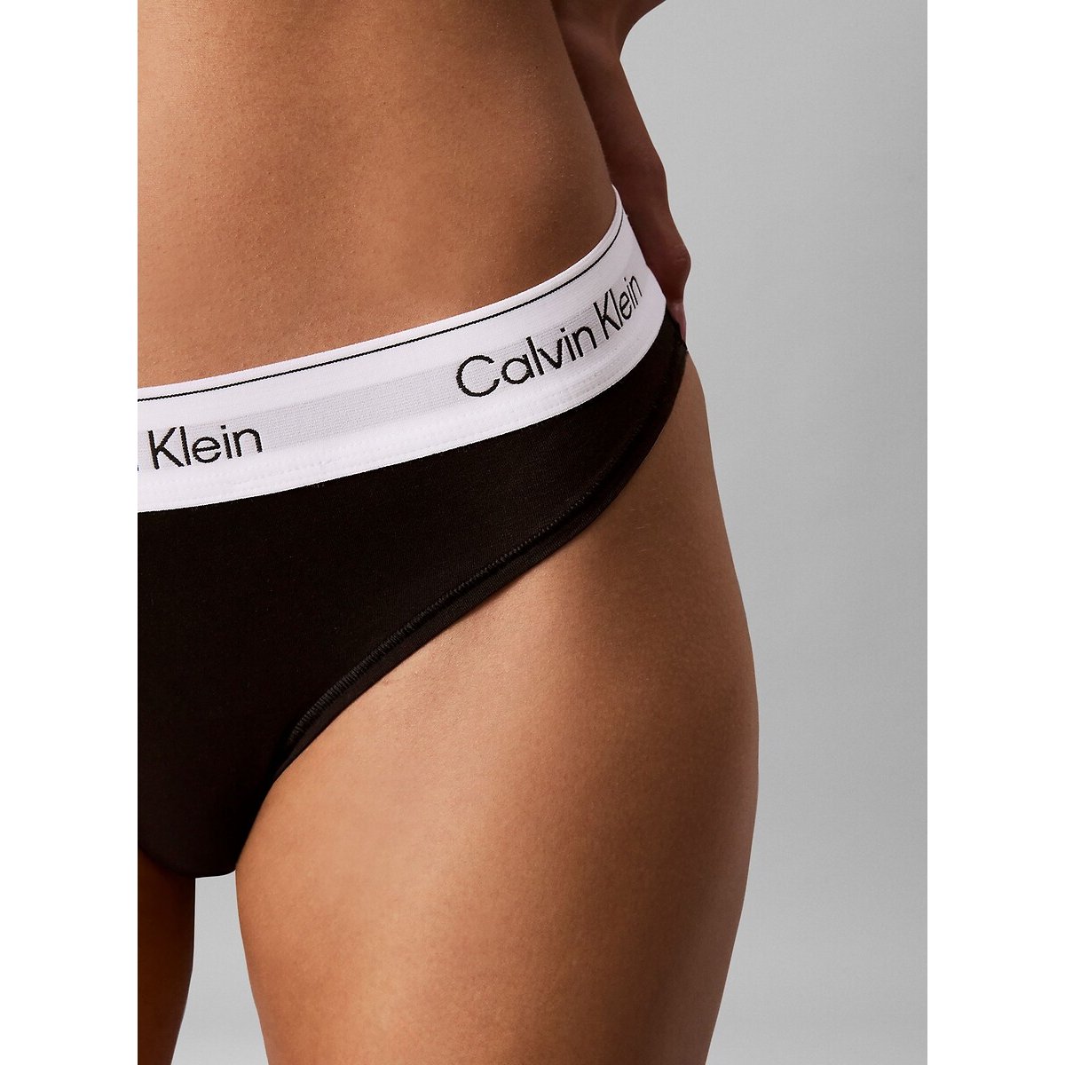 Confezione da 2 perizoma ICON COTTON MODAL nero + azzurro, CALVIN KLEIN UNDERWEAR