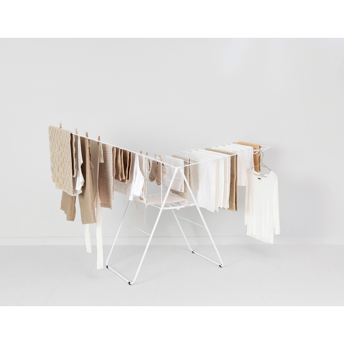 Etendoir à linge HangOn 25m blanc, BRABANTIA