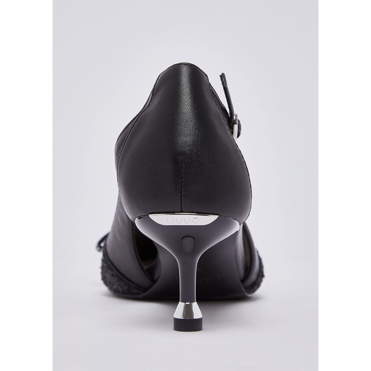 Escarpins pailletés avec découpes noir, LIU JO