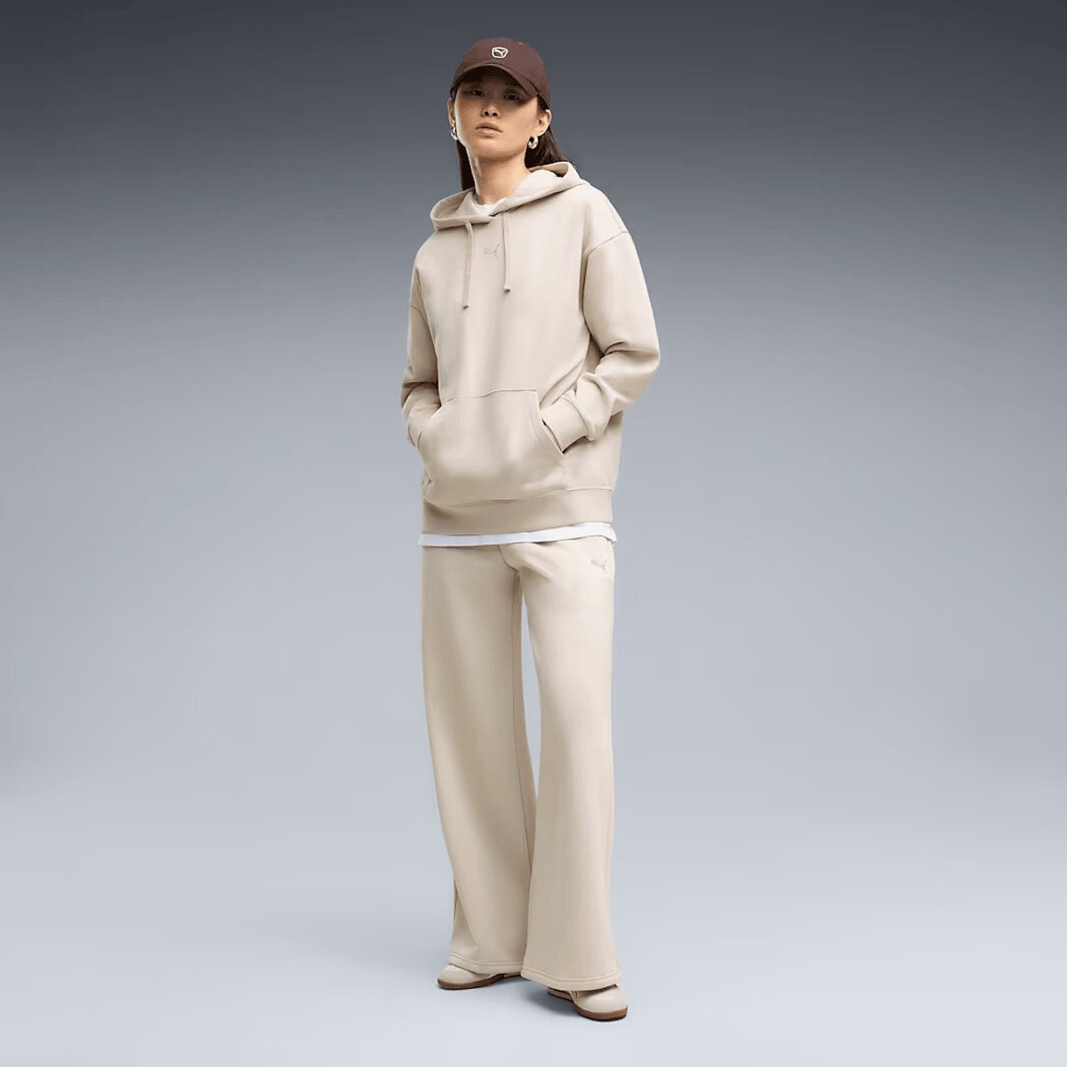 Sudadera con capucha COLORAMA crudo, PUMA