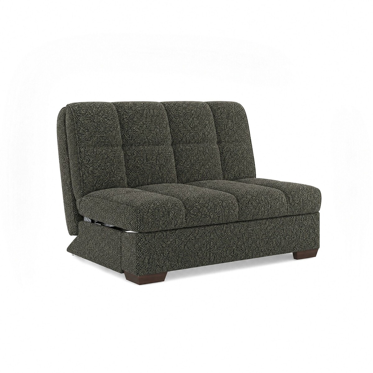 Harlow Boucle Double Sofabed with Foam Mattress charcoal, ÉDITÉ