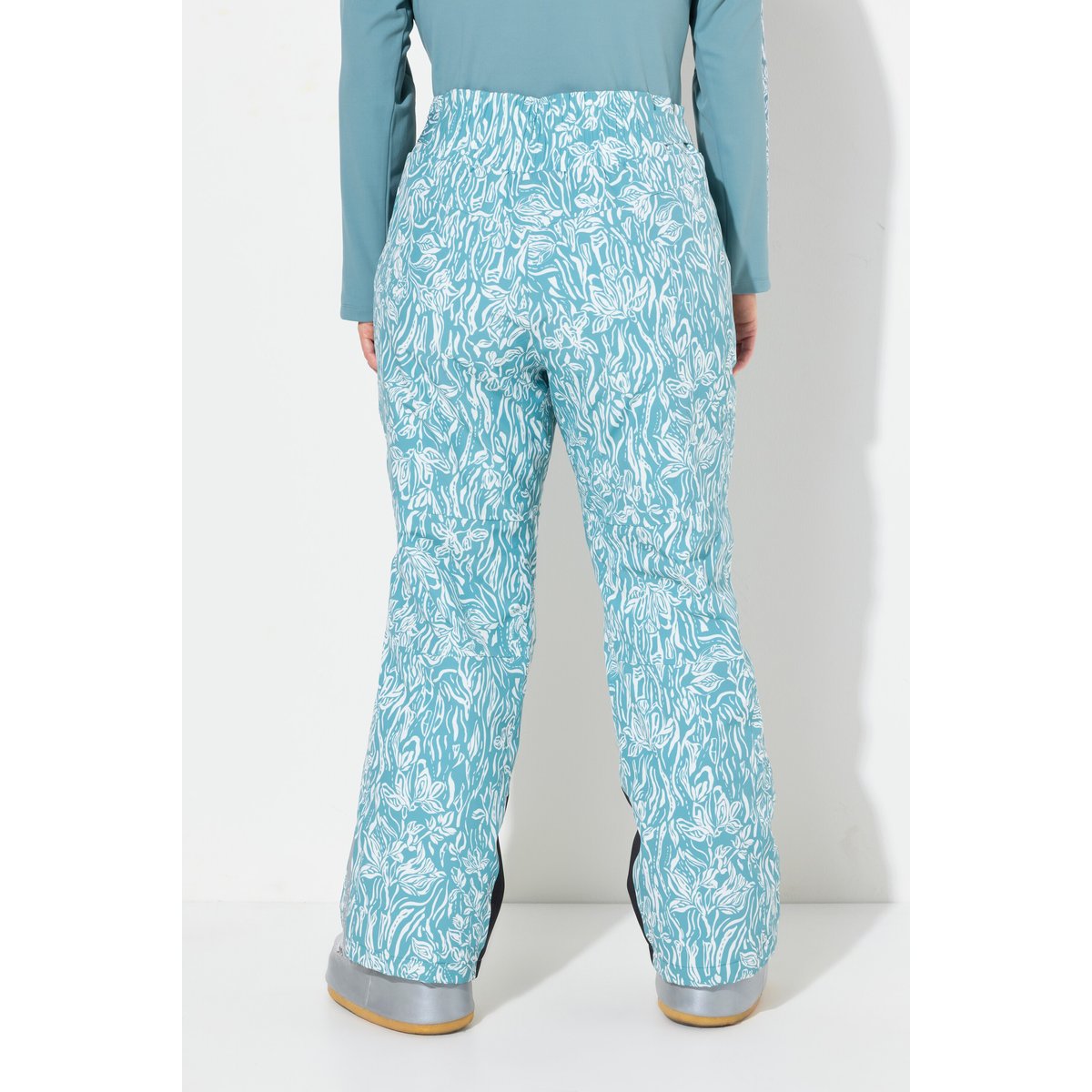 Pantalon de ski imperméable vert glacier, ULLA POPKEN