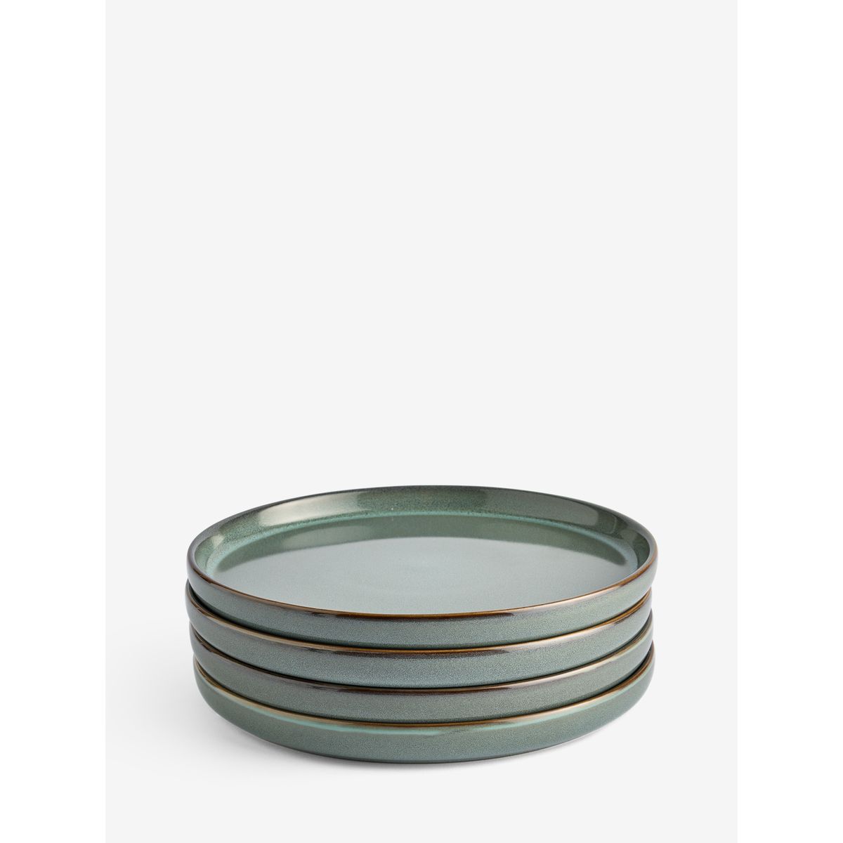 Petite assiette dalton, lot de 4 vert, NEXT
