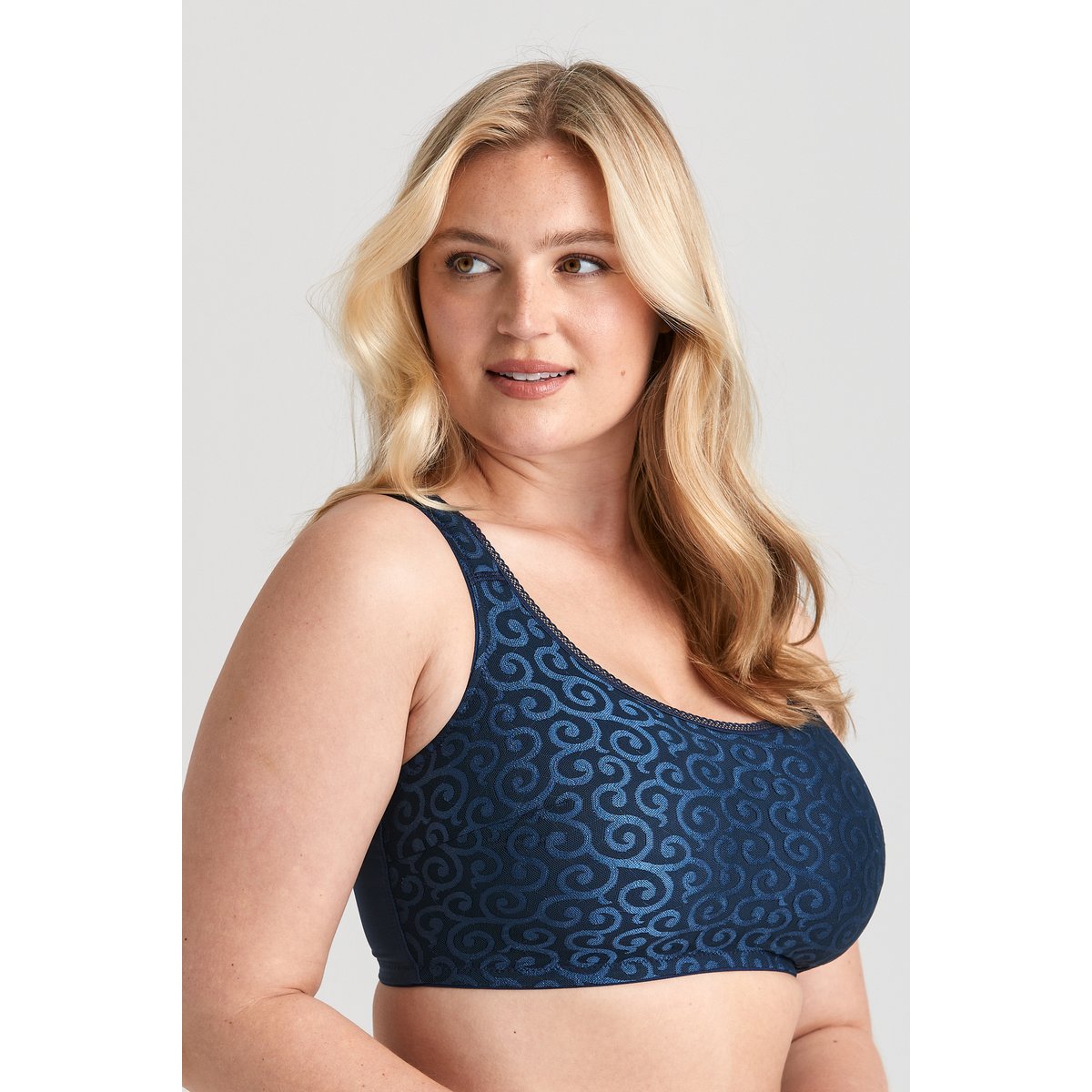 Soutien-gorge CURLY RELAX bleu foncé, MISS MARY OF SWEDEN