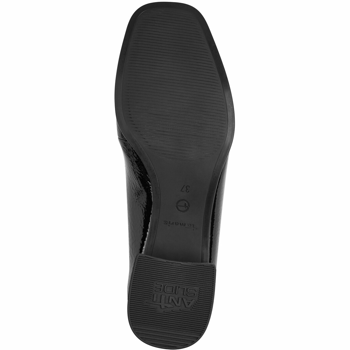 Mocassins vernis noir, TAMARIS
