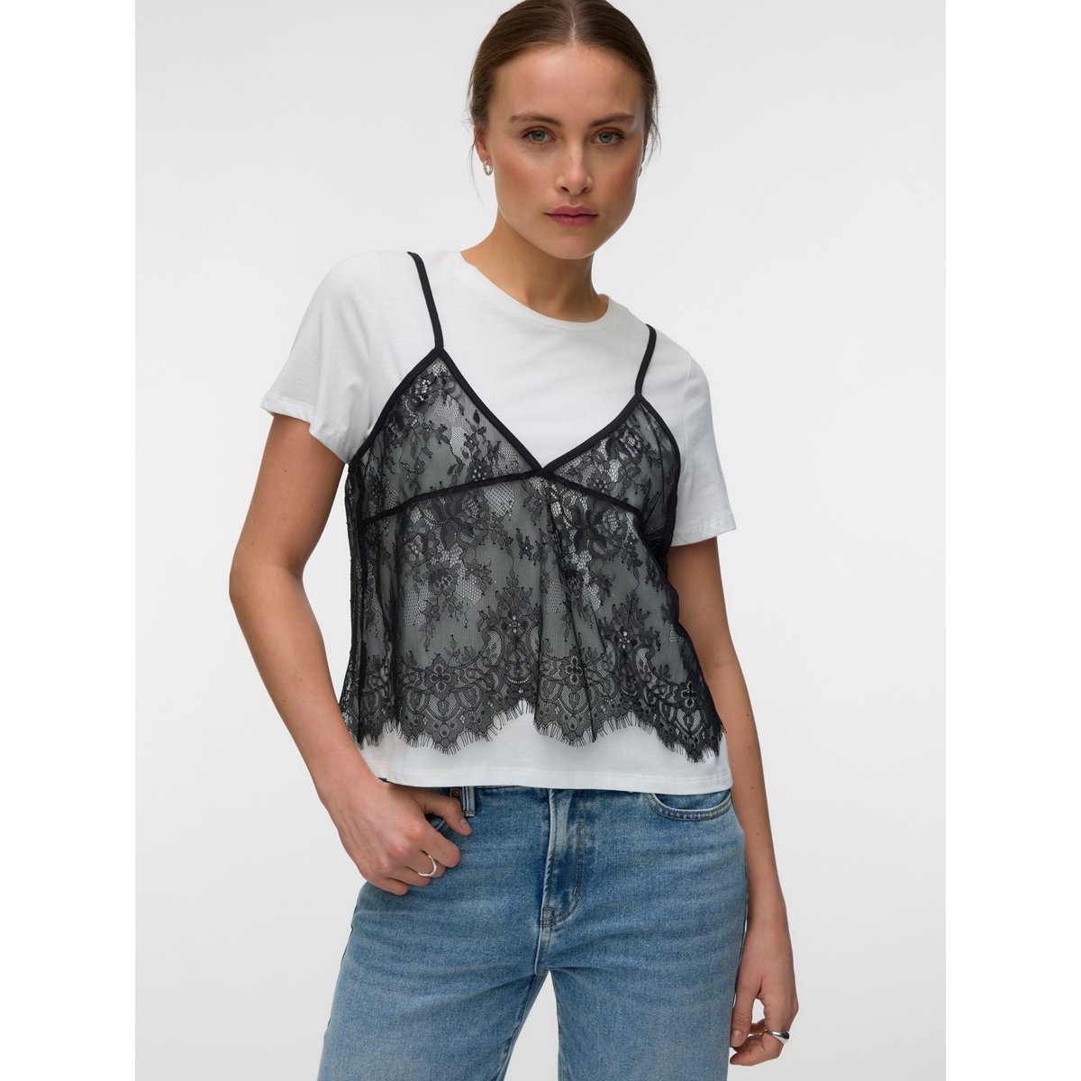 Top snow white, VERO MODA