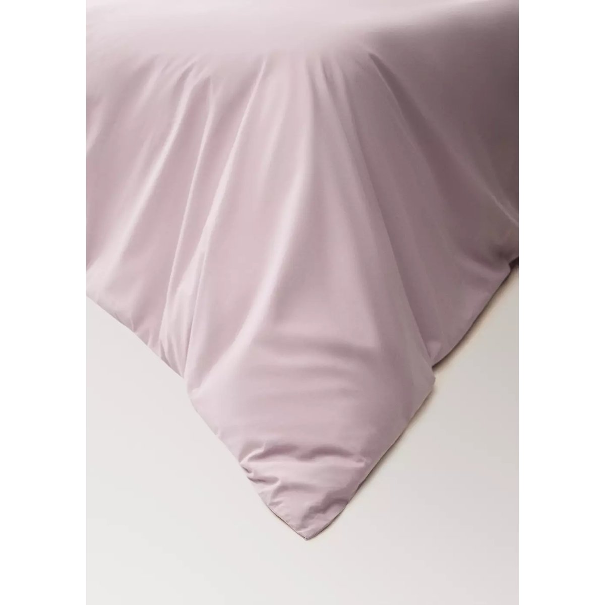 Housse de couette percale de coton 200 fils lit 200 cm violet clair/pastel, MANGO HOME