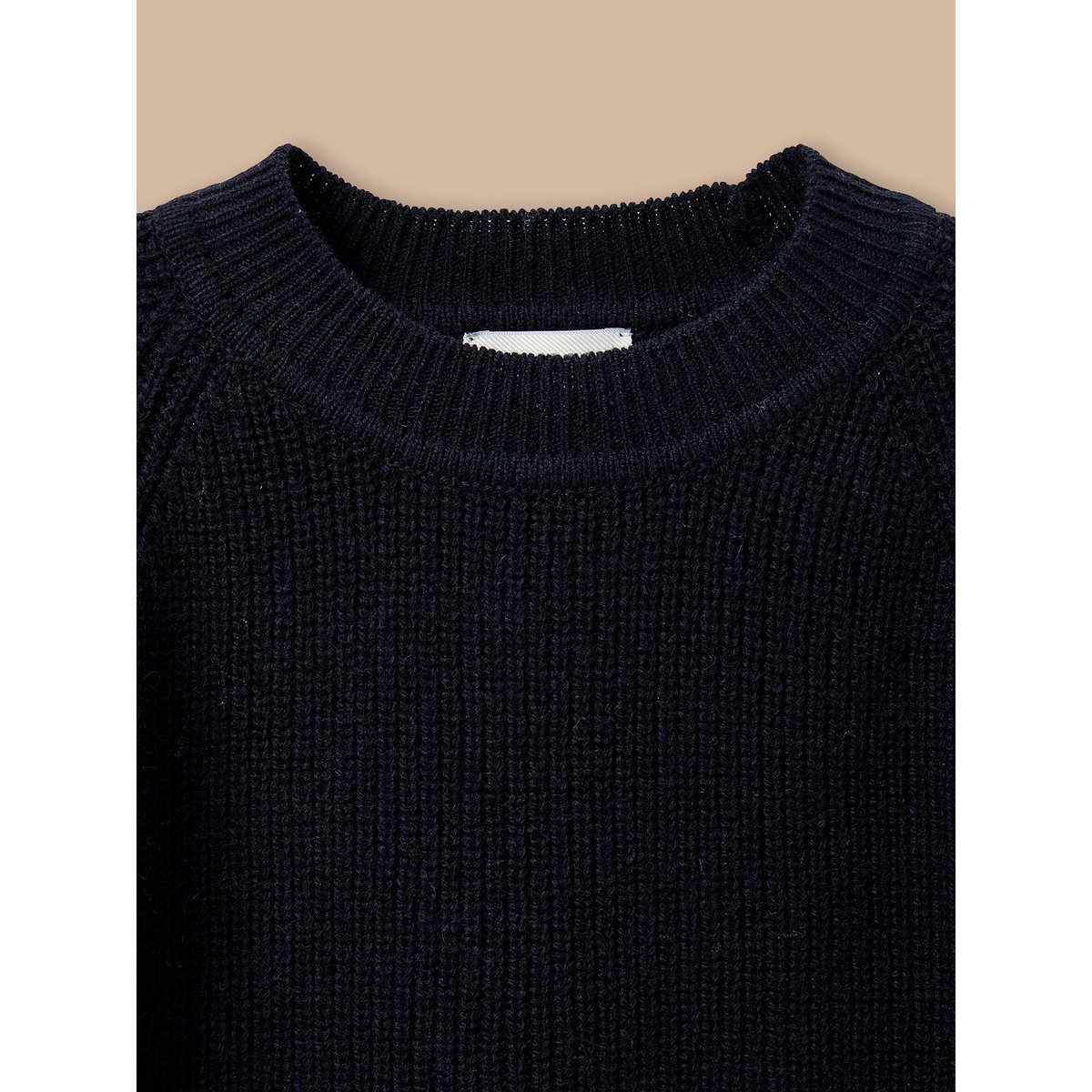 Pull en laine marine, CYRILLUS
