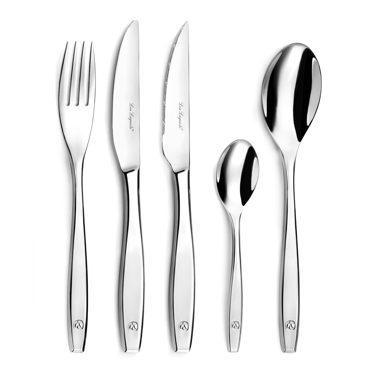 Ménagère 62 pièces - FIGURE argent, LOU LAGUIOLE