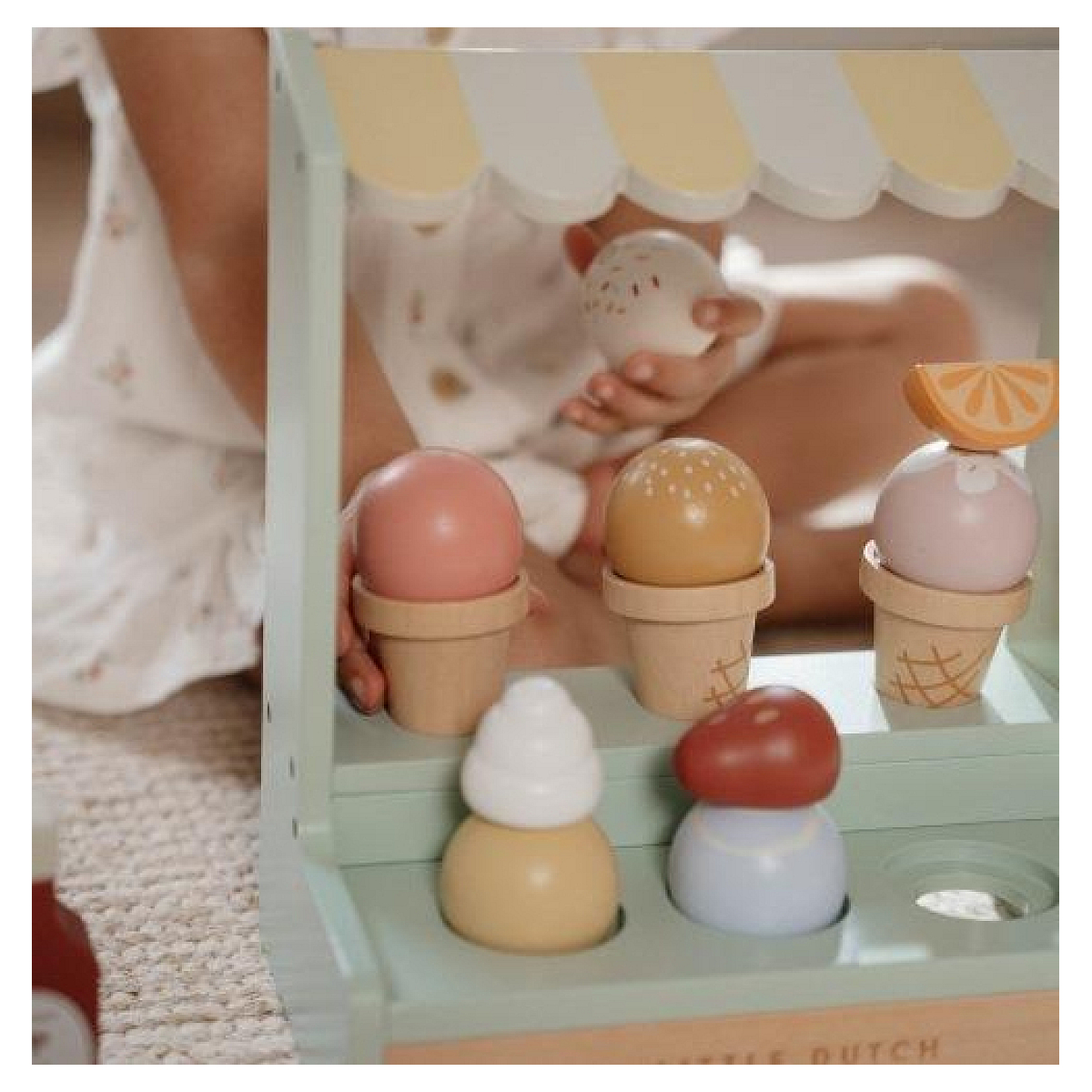 Stand de glaces multicolore, LITTLE DUTCH