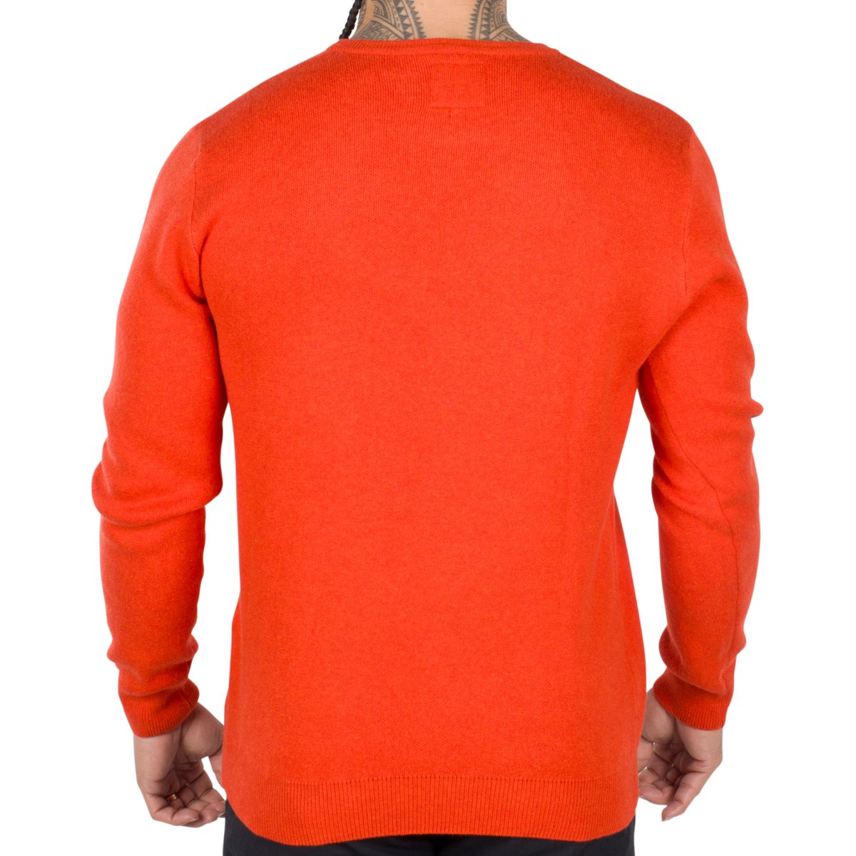Pull rugby club col rond orange, SHILTON