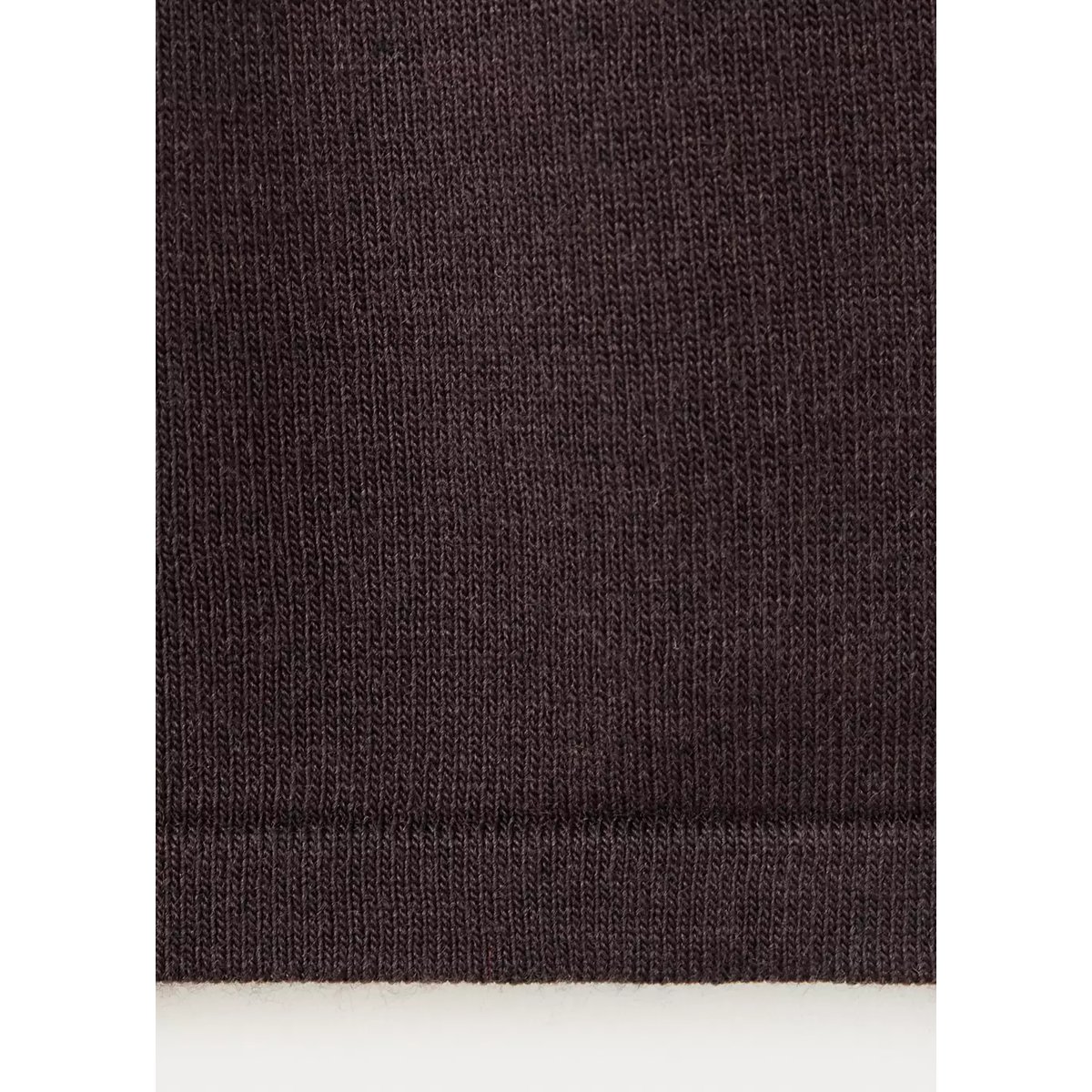 Jupe droite en maille fine marron, MANGO