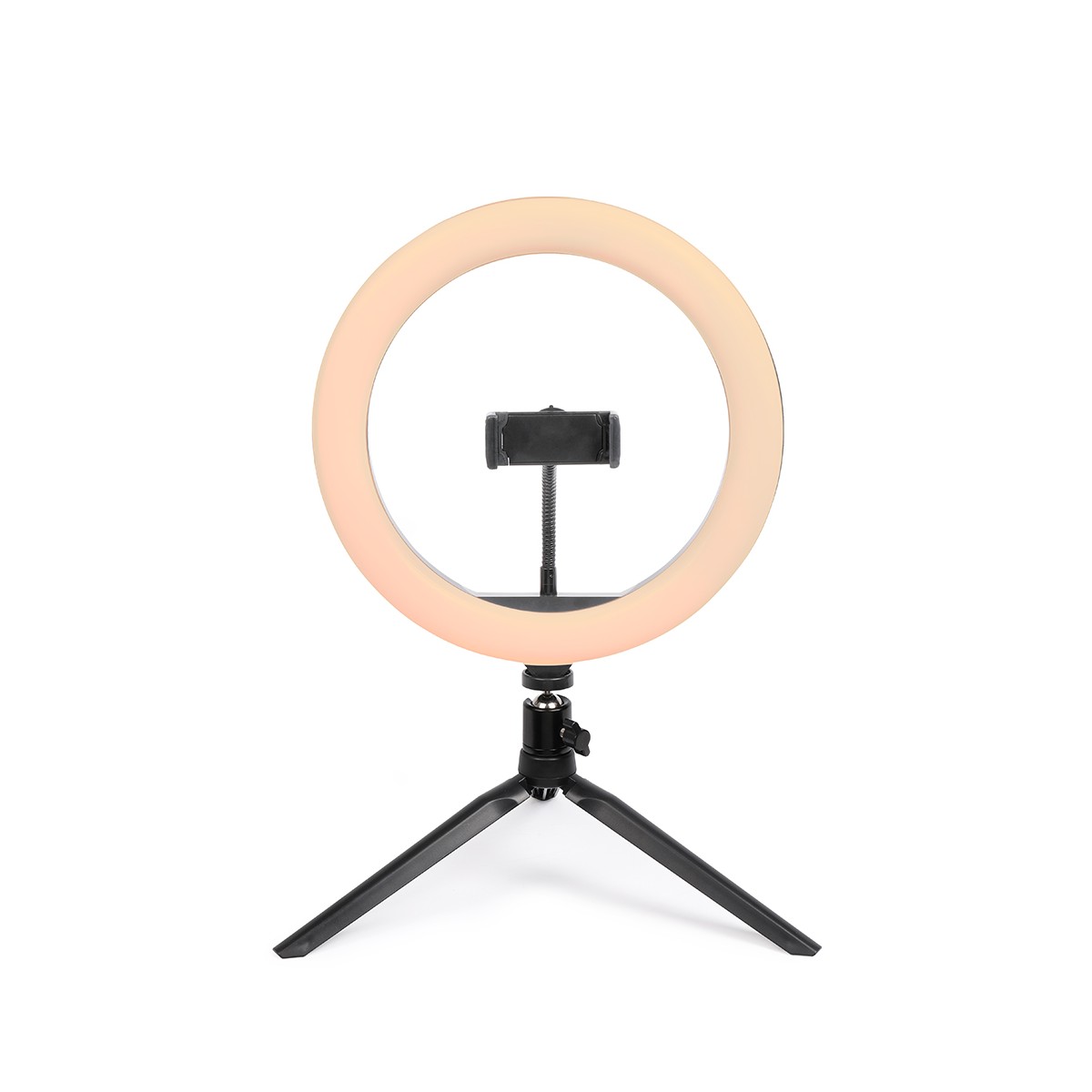 Ring light avec trépied noir, LIVOO