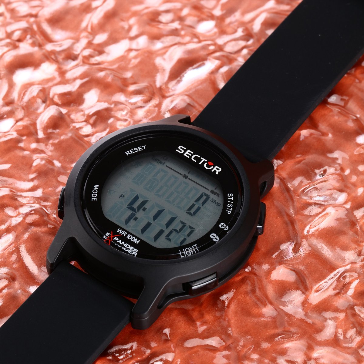 Montre digitale EX-27 noir, SECTOR NO LIMITS