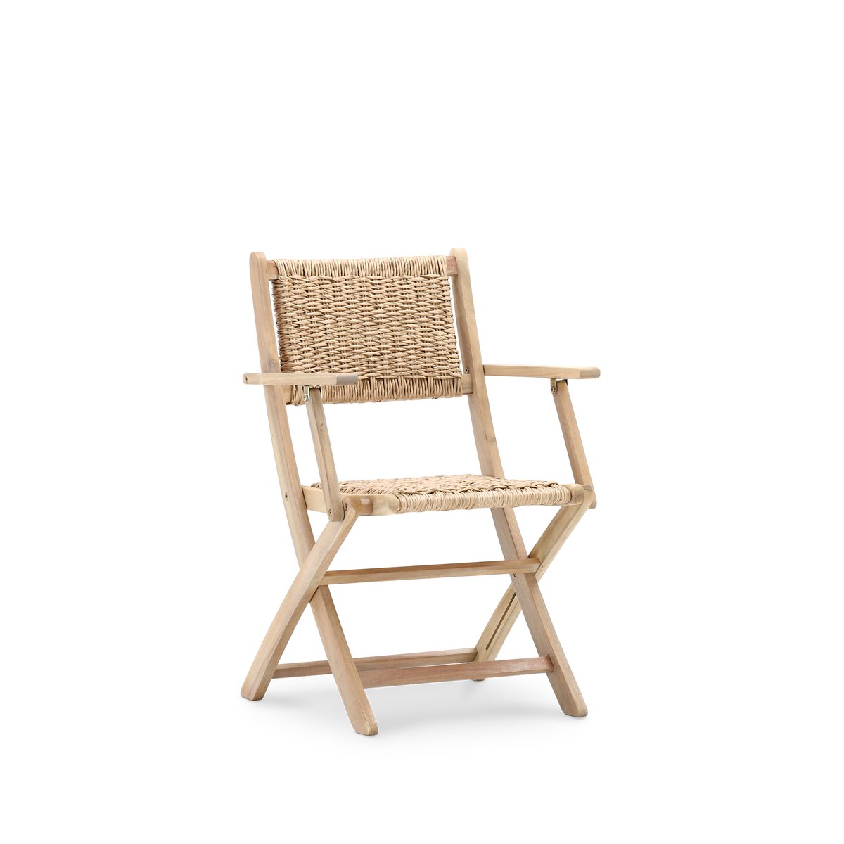 Salon de jardin, 8 chaises, BISBAL & SERENA beige, DEFORA HOME