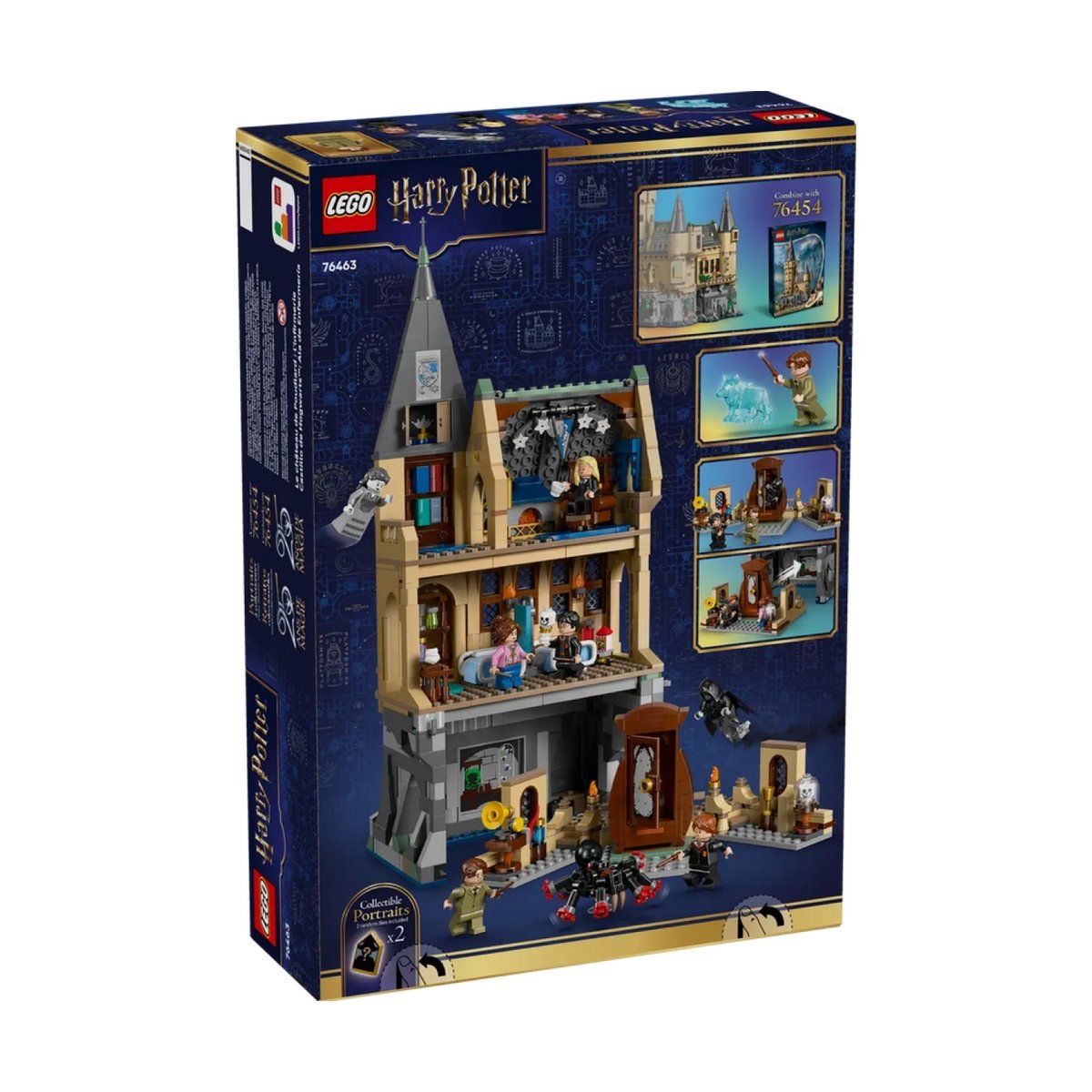 Harry Potter Le château de Poudlard : l'infirmerie multicolore, LEGO