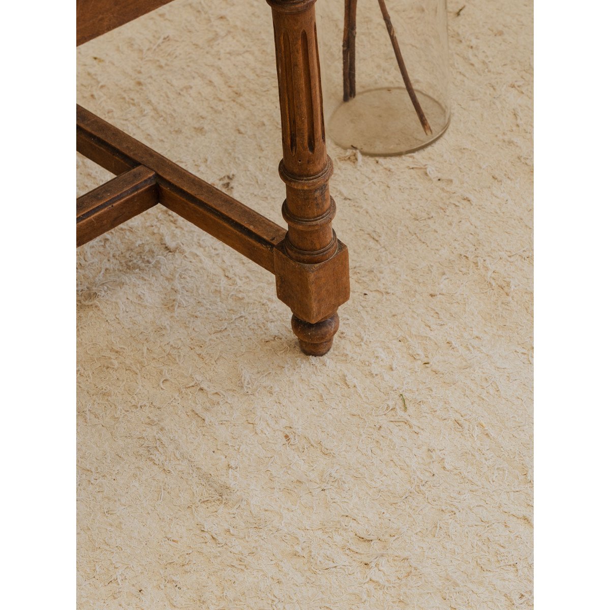 Chaise en bois et cannage Claude N°1655 - Bon état bois foncé, DEBONGOUT