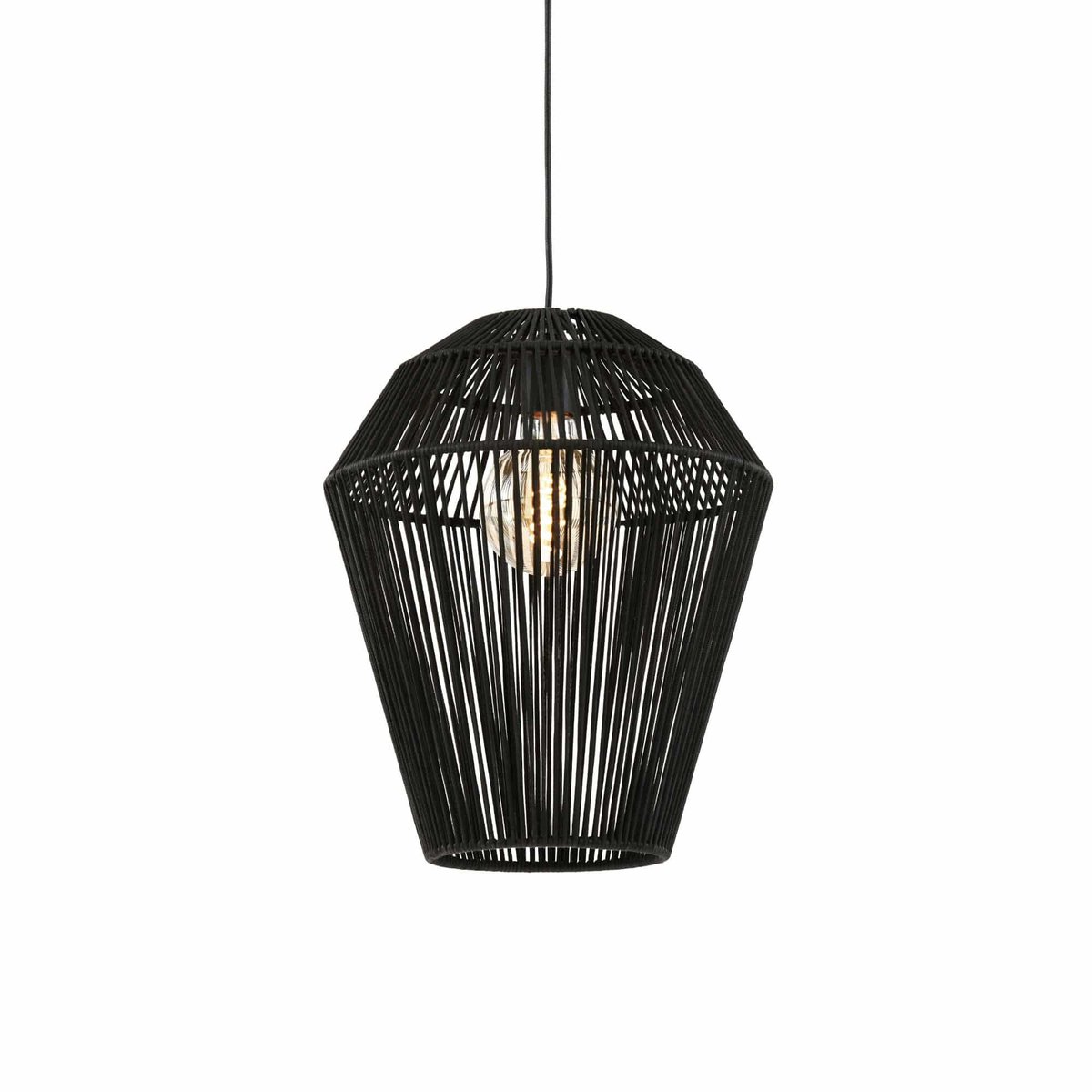 Lampe Suspendue Métal DEYA black, LIGHT & LIVING 