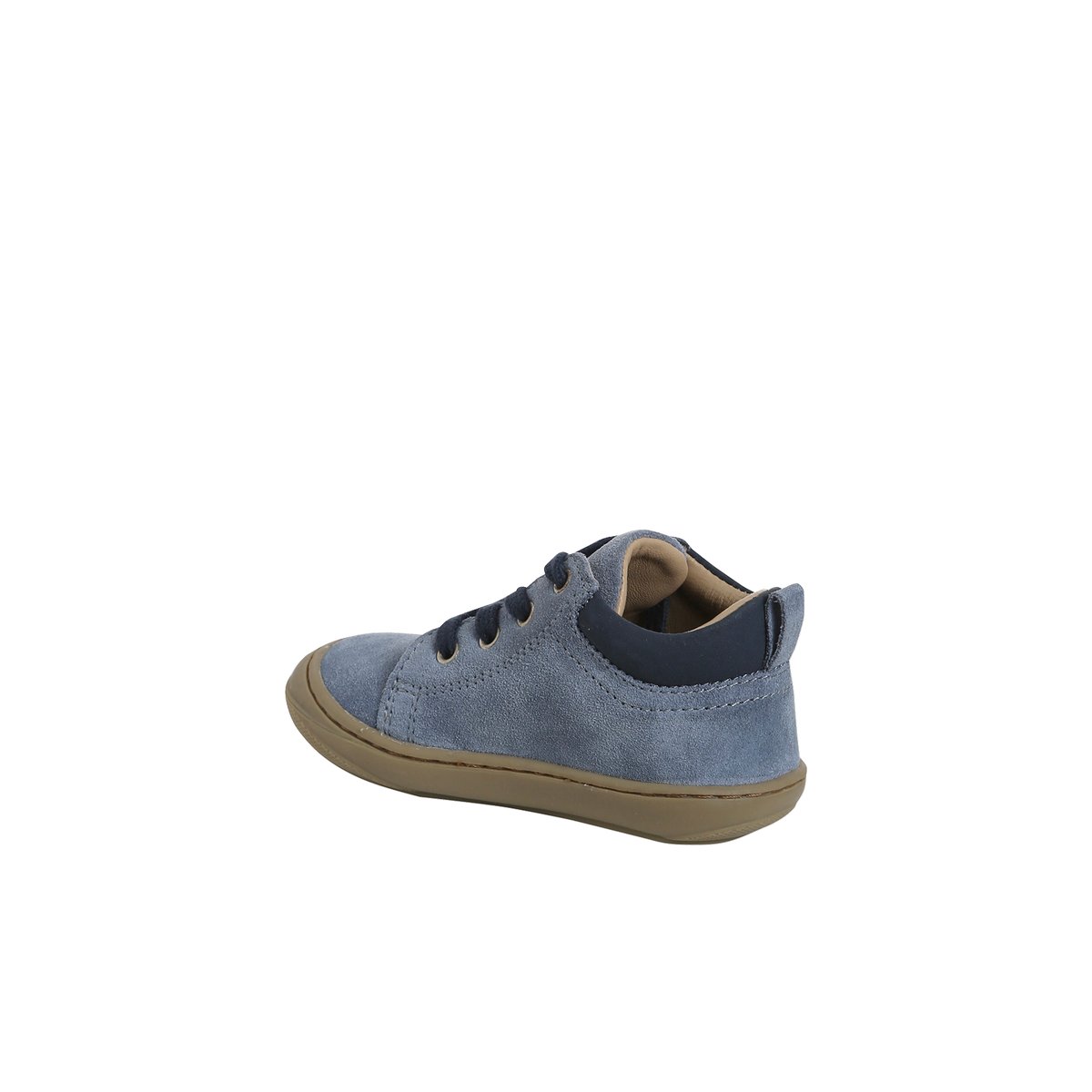 Chaussures premiers pas bébé lacets lot bleu, VERTBAUDET