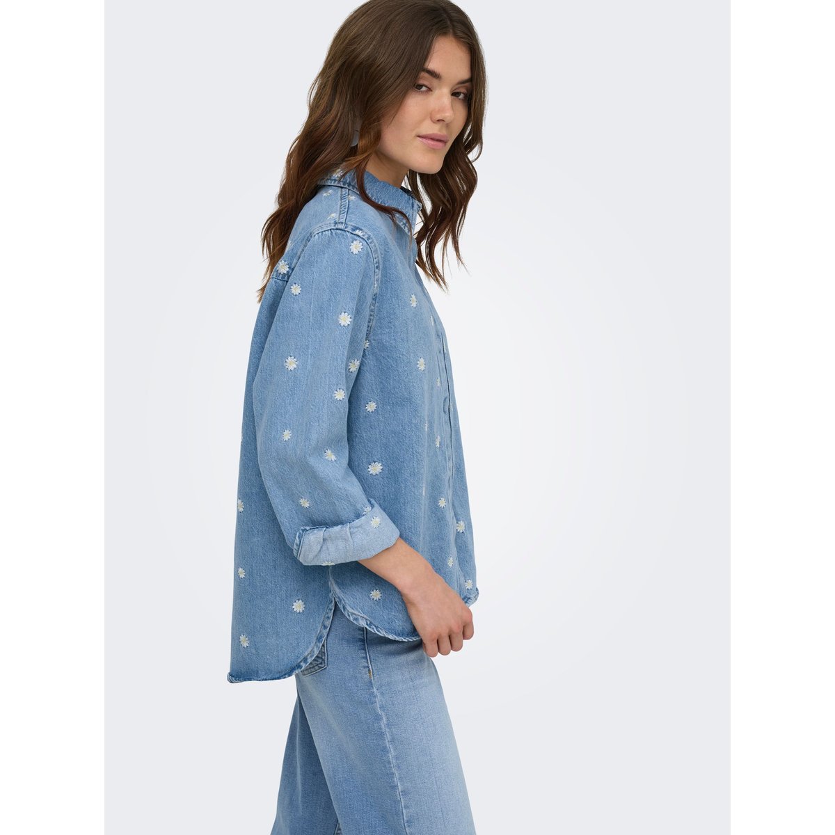 Chemise En Denim light blue denim, ONLY