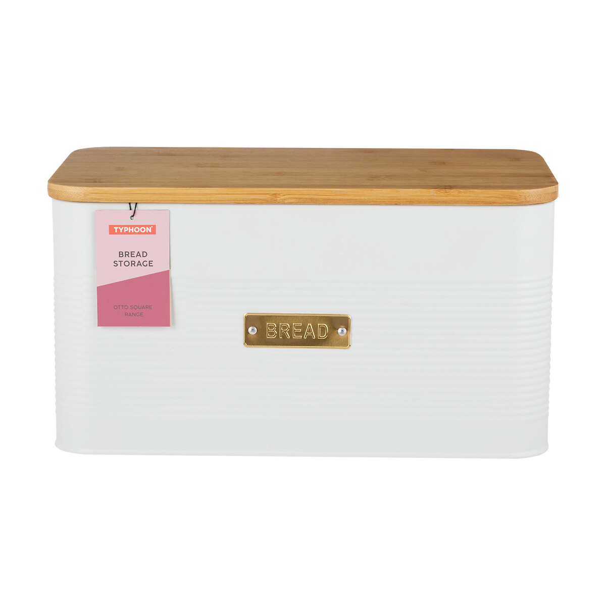 Otto Square Bread Bin in White white, TYPHOON