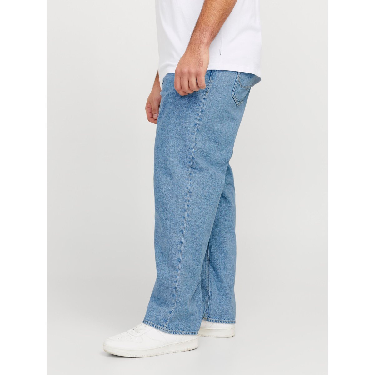 Jean À Coupe Ample Plus Size JJIEDDIE JJORIGINAL SBD 911 NOOS PLS Jean à coupe ample blue denim, JACK & JONES