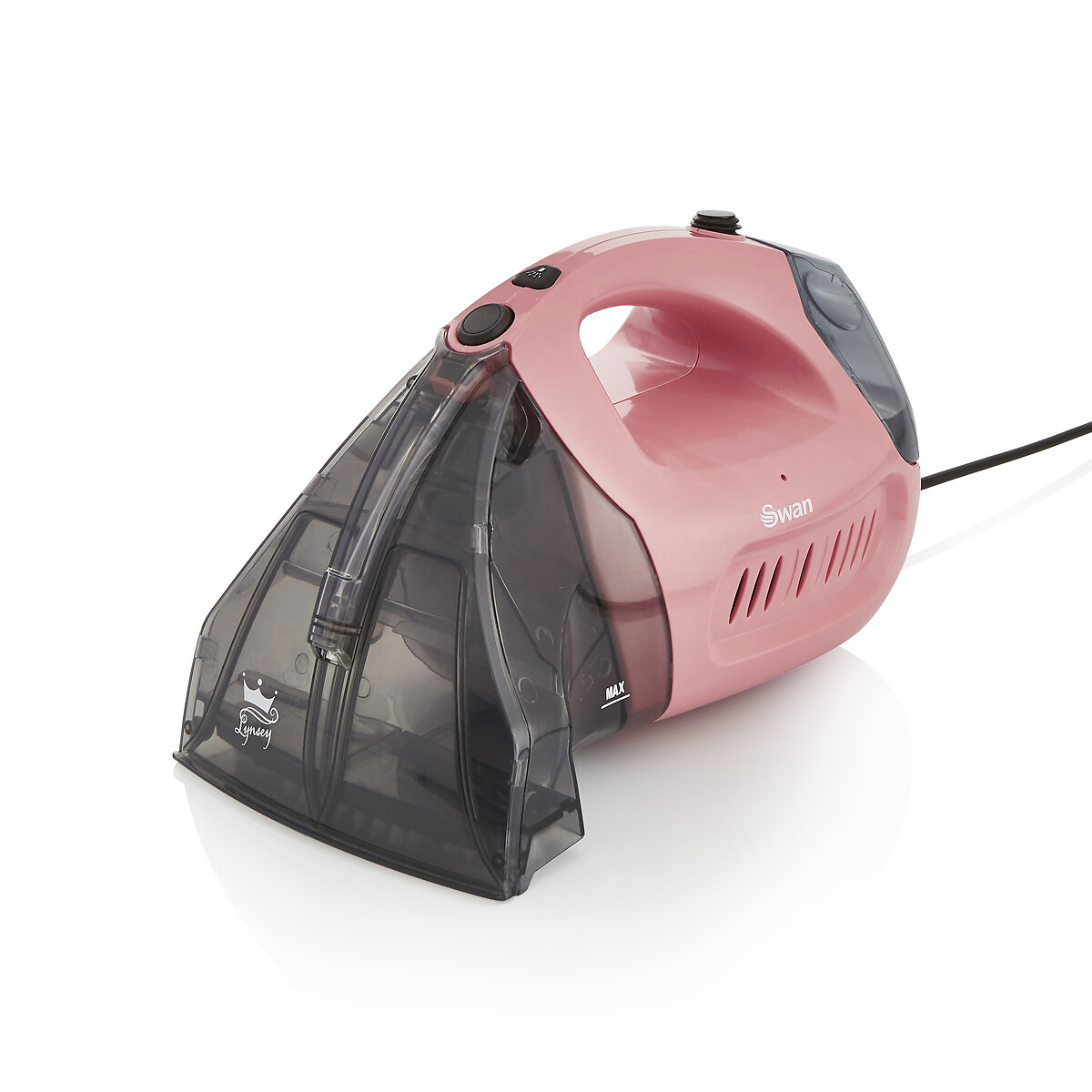 Lynsey Queen of Clean Handheld Carpet Cleaner pink, SWAN