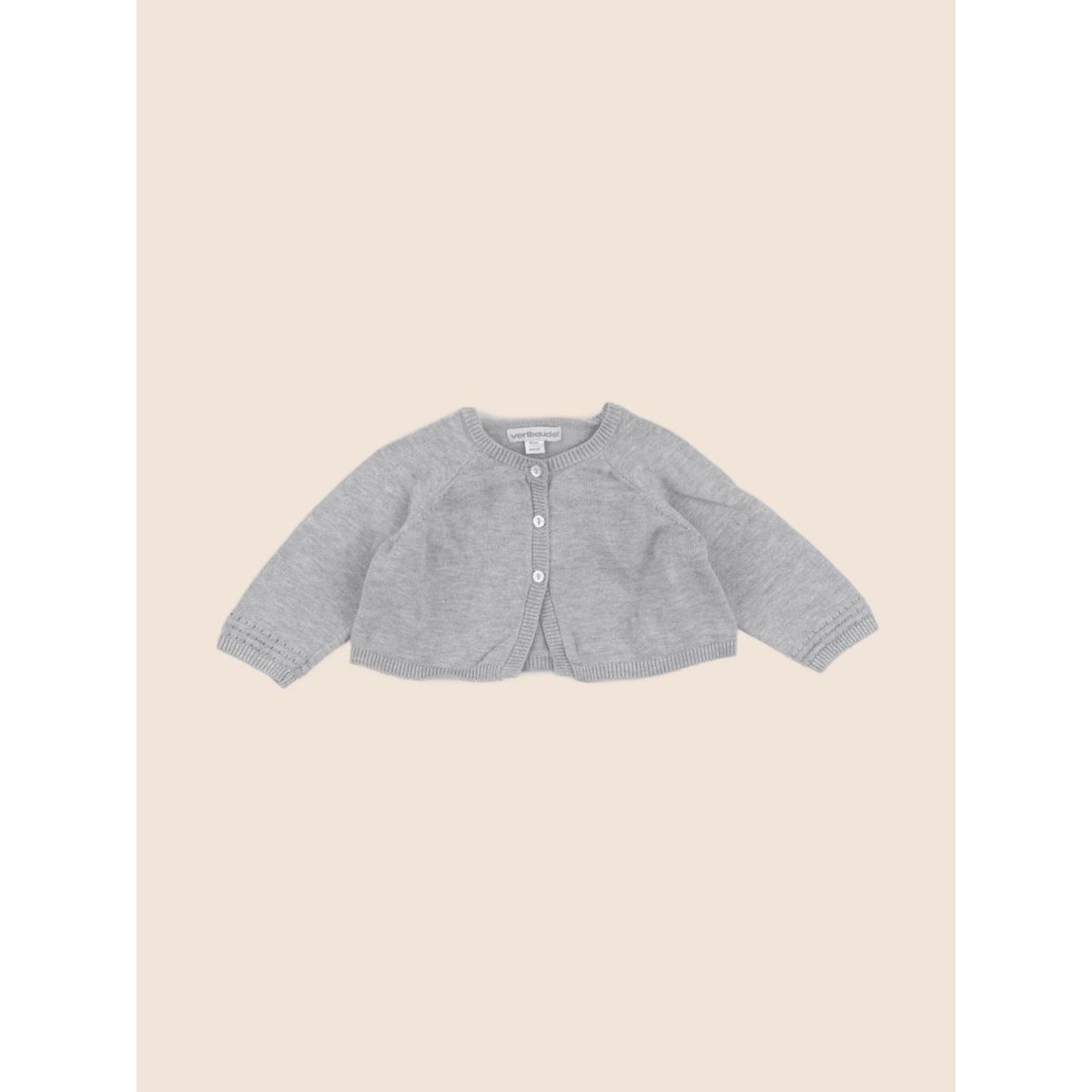 Gilet - Très bon état gris, VERTBAUDET