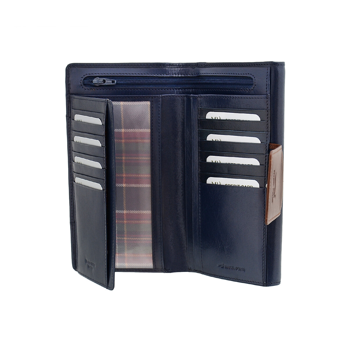 Porta-moedas Ladies York 508 , MARTA PONTI blue, MARTA PONTI