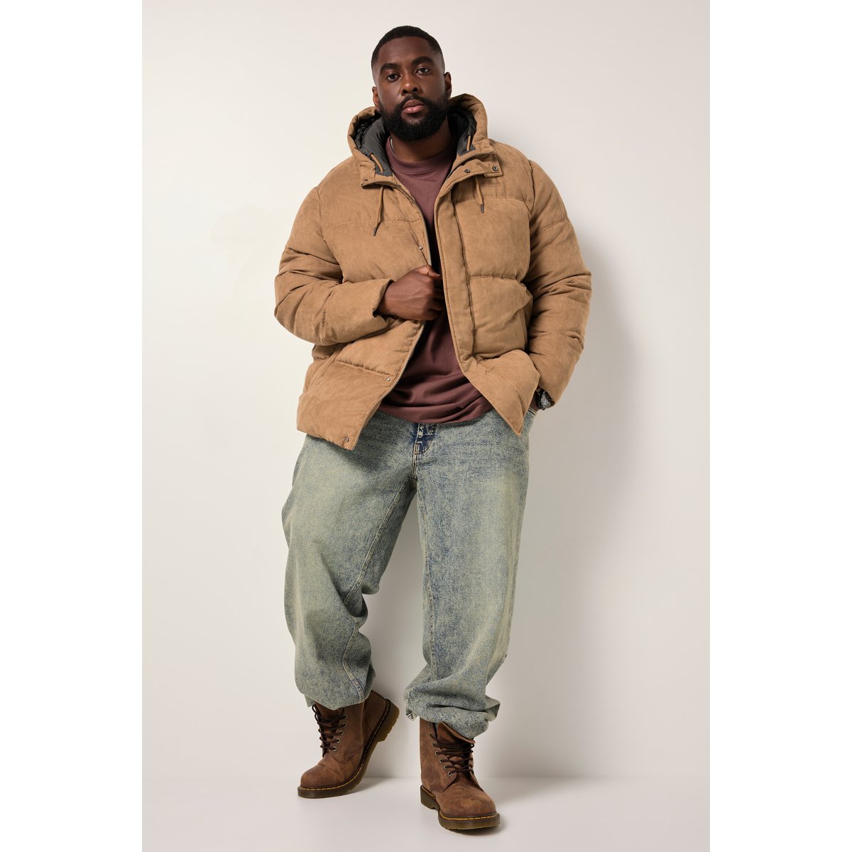 Veste matelassée beige, STHUGE