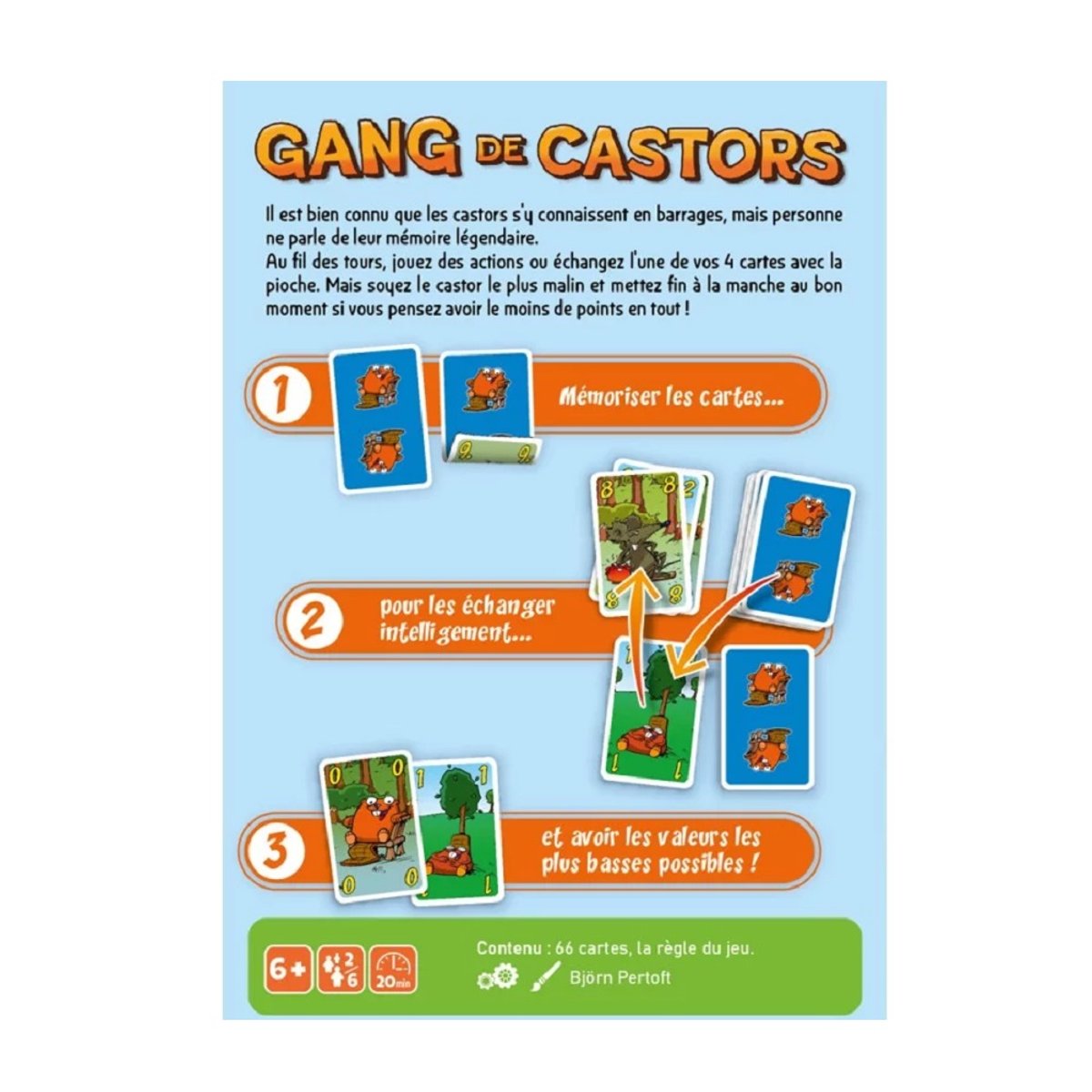 Gang de castors marron, GIGAMIC