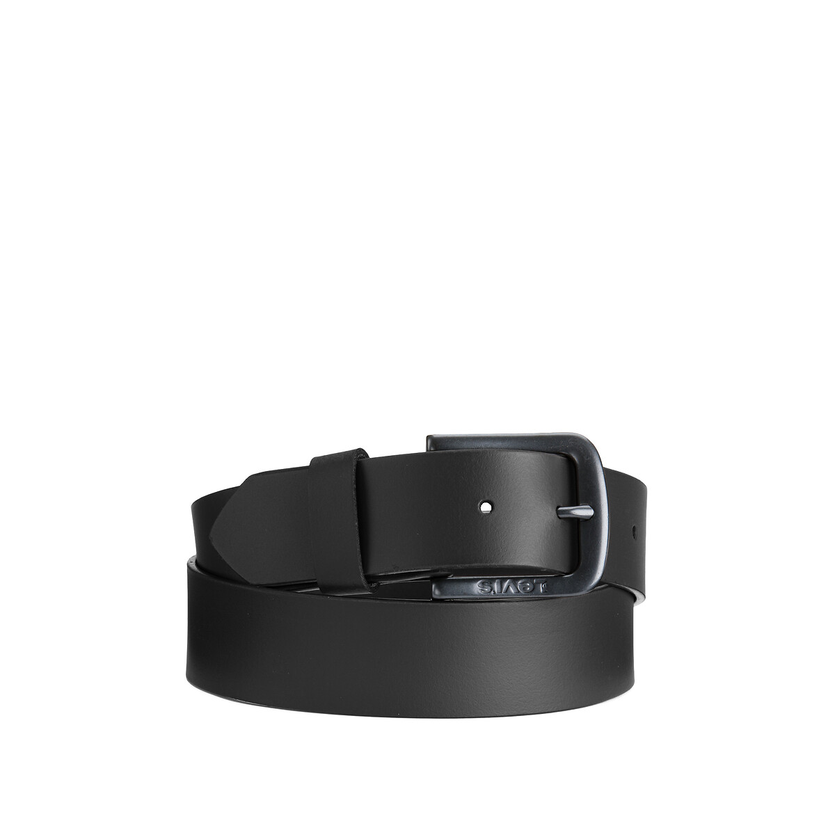 Ceinture cuir Seine Metal noir, LEVI'S