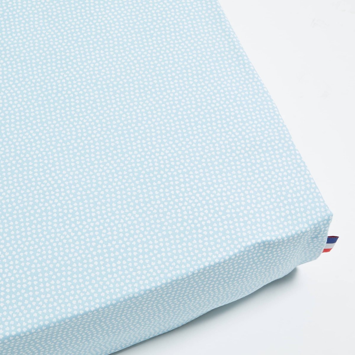 Drap housse Rachel pour enfant bleu, LES MATELAS DE MORPHEE