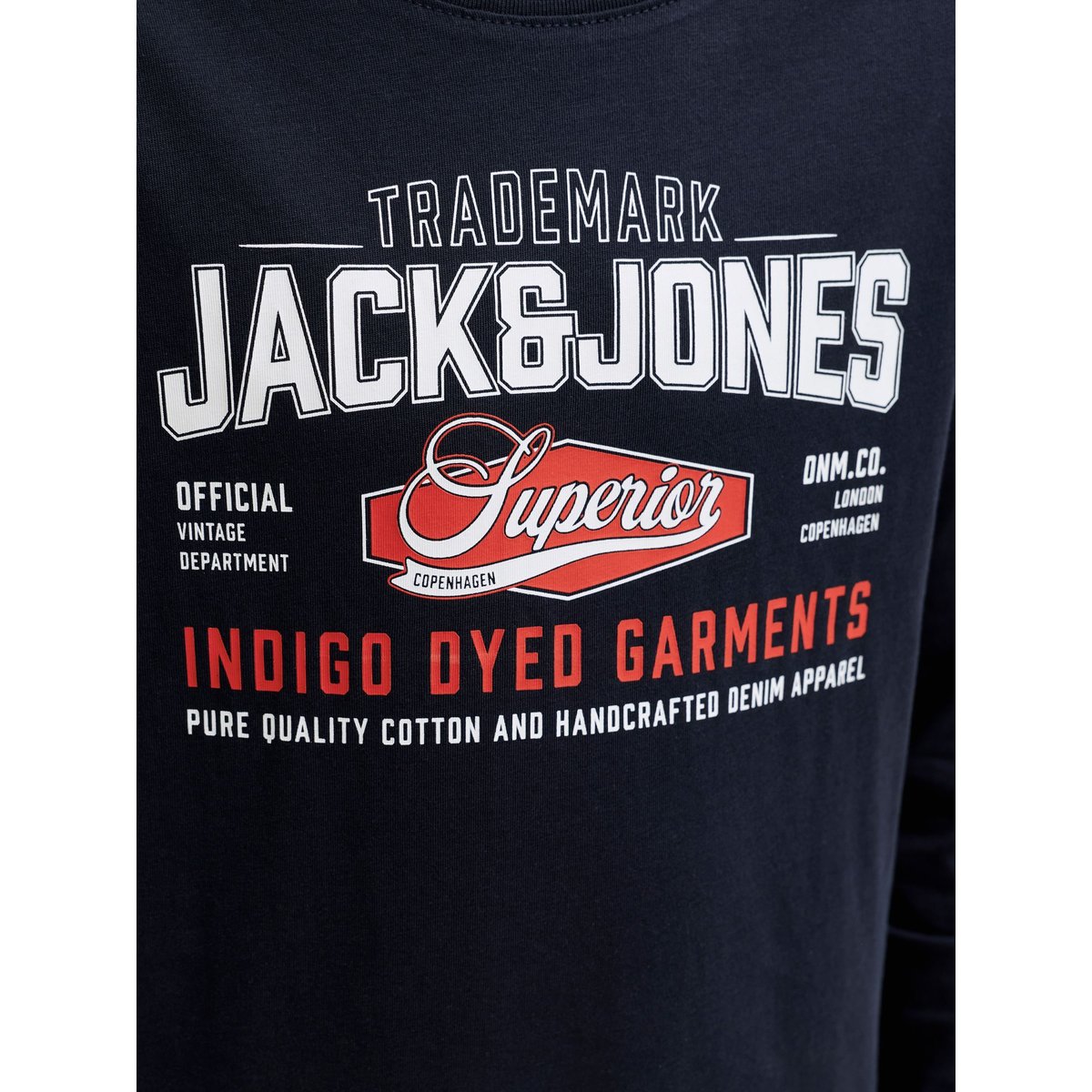 T-Shirt À Manches Longues navy blazer, JACK & JONES JUNIOR