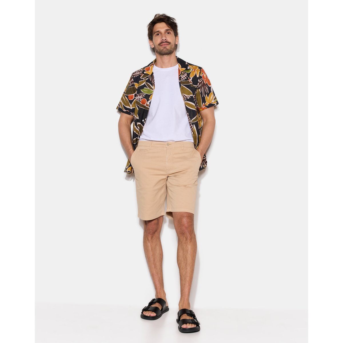 Short en coton CHINO SHORT beige, CHEVIGNON