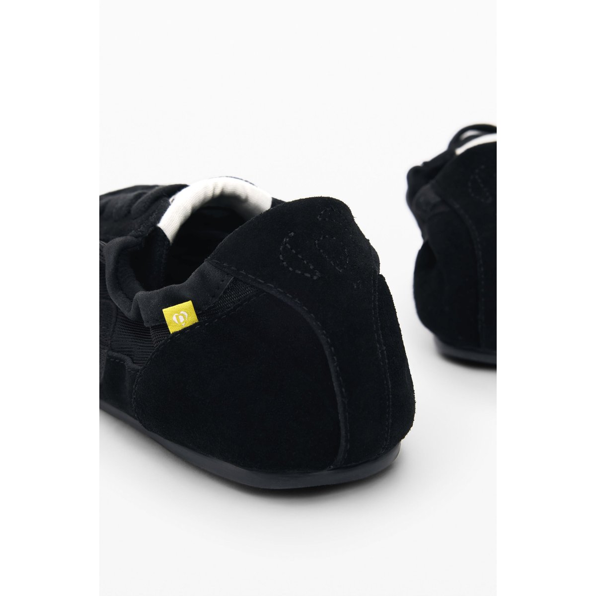 Baskets en cuir avec logo noir, DESIGUAL