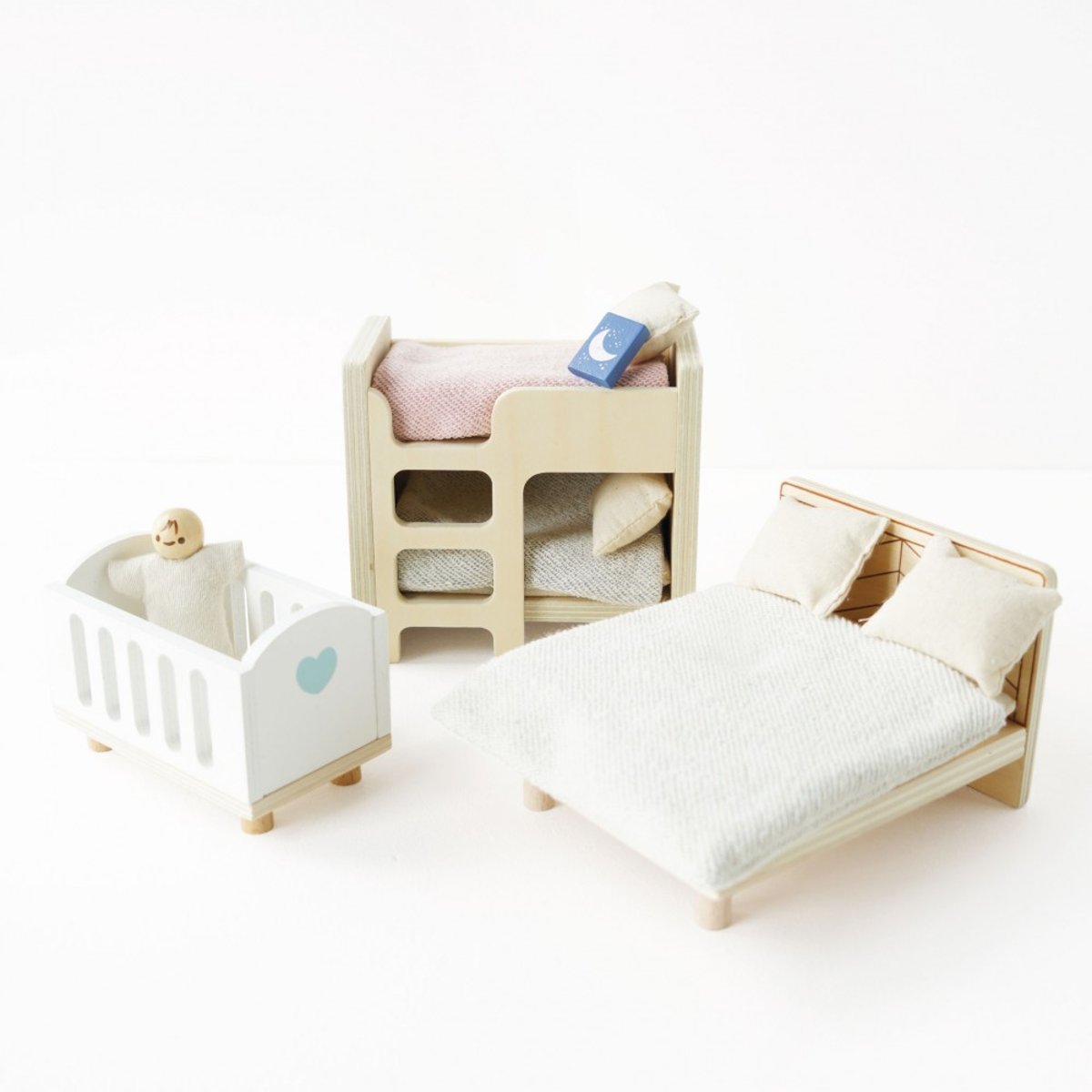 Meubles pour maison de poupées beige, LE TOY VAN