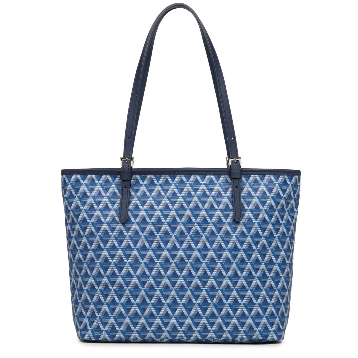 Sac cabas épaule, Made in France IKON bleu électrique, LANCASTER